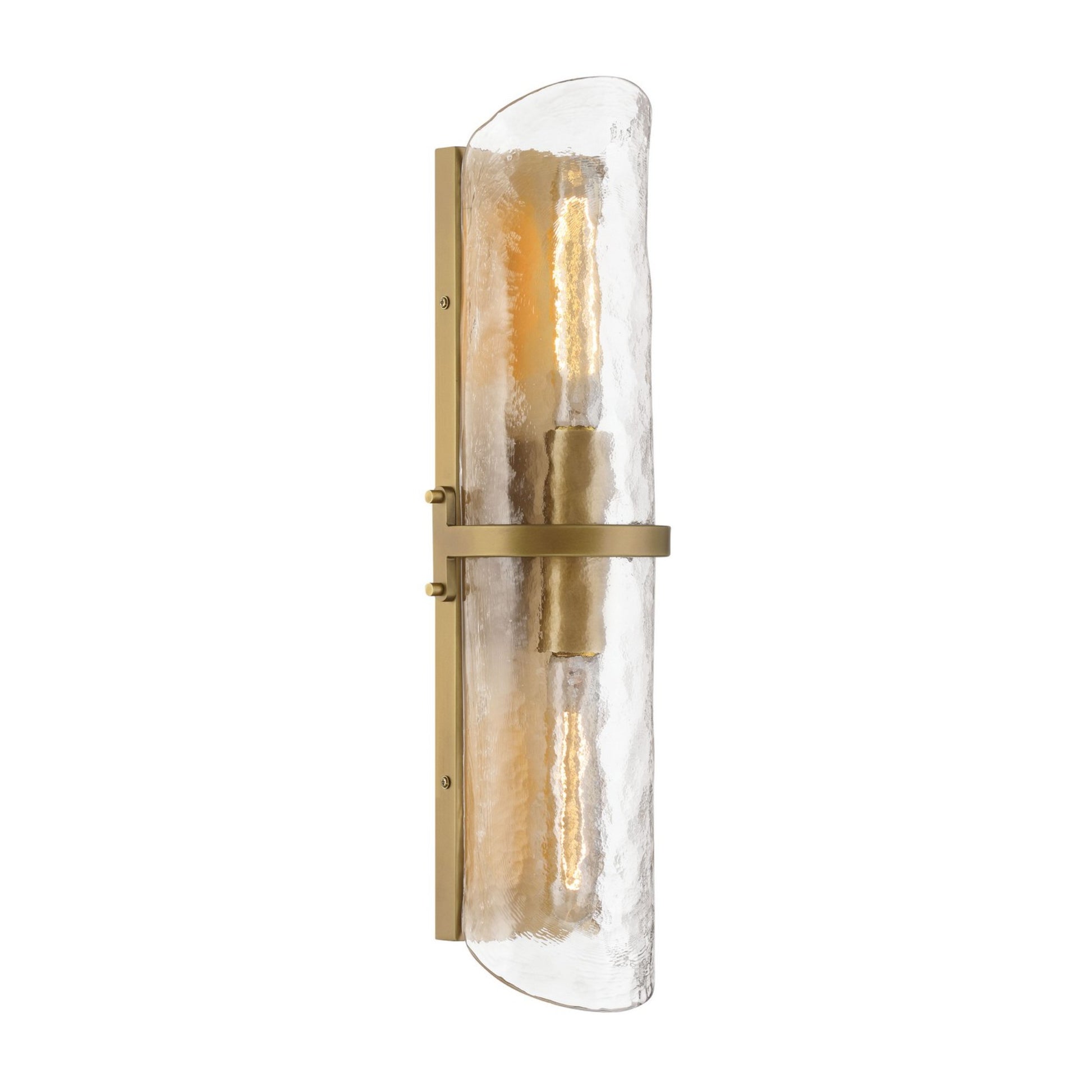 Elora 22" 2-Light Bathroom Vanity Light, Legacy Brass Finish - Bees Lighting