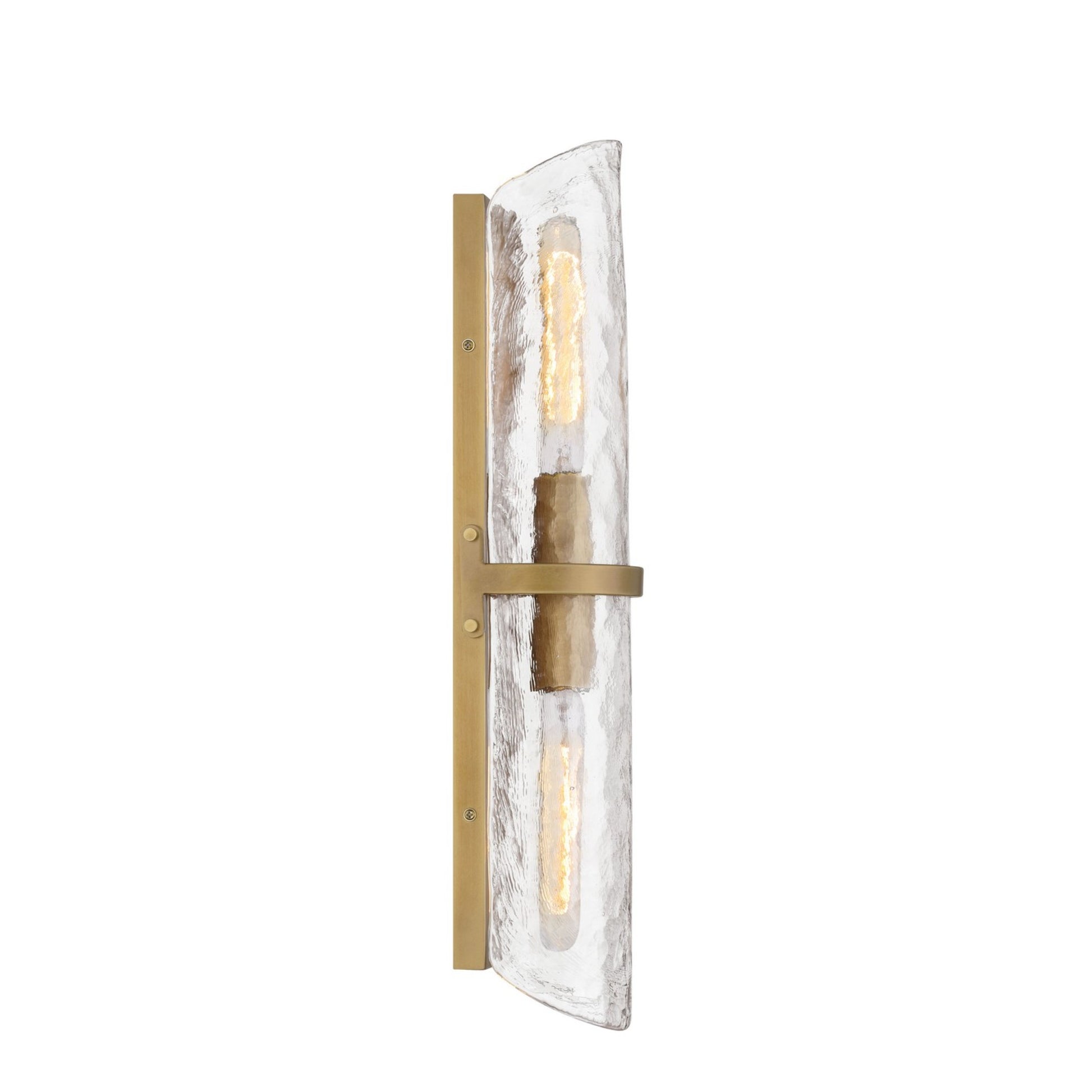 Elora 22" 2-Light Bathroom Vanity Light, Legacy Brass Finish - Bees Lighting