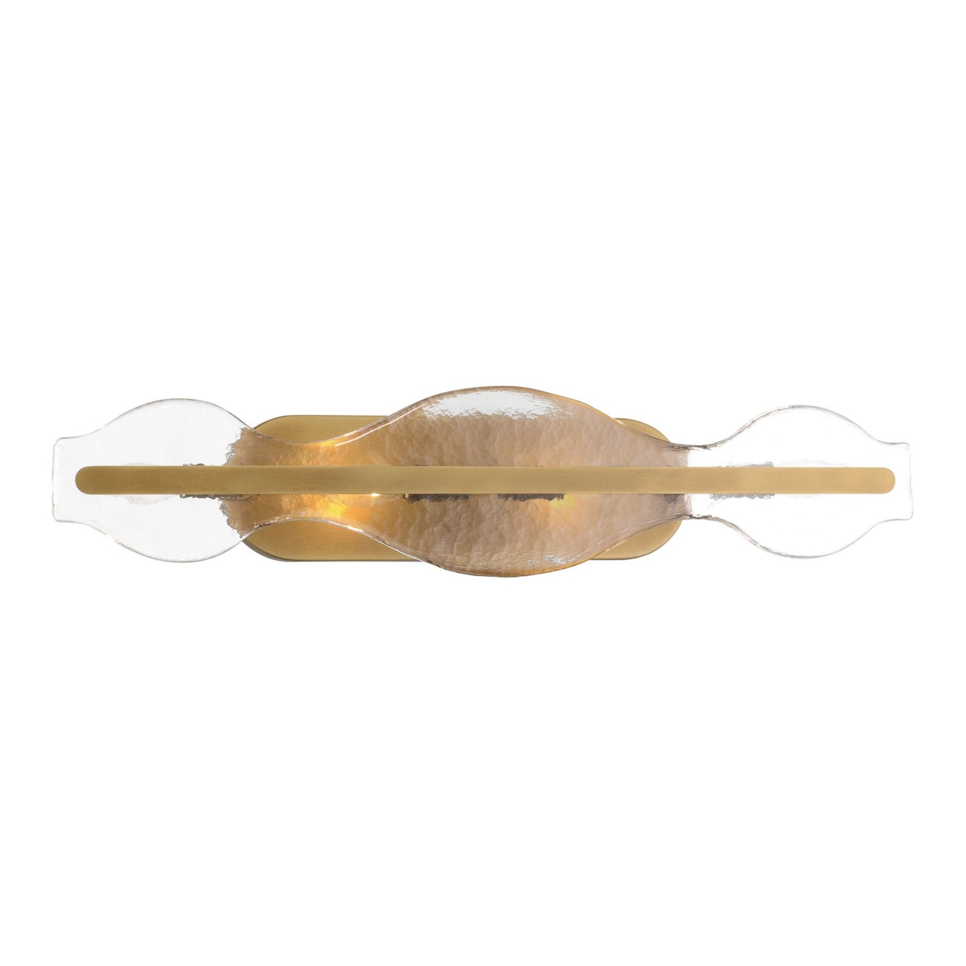 Elora 28" 4-Light Bath Vanity, Legacy Brass Finish - Bees Lighting