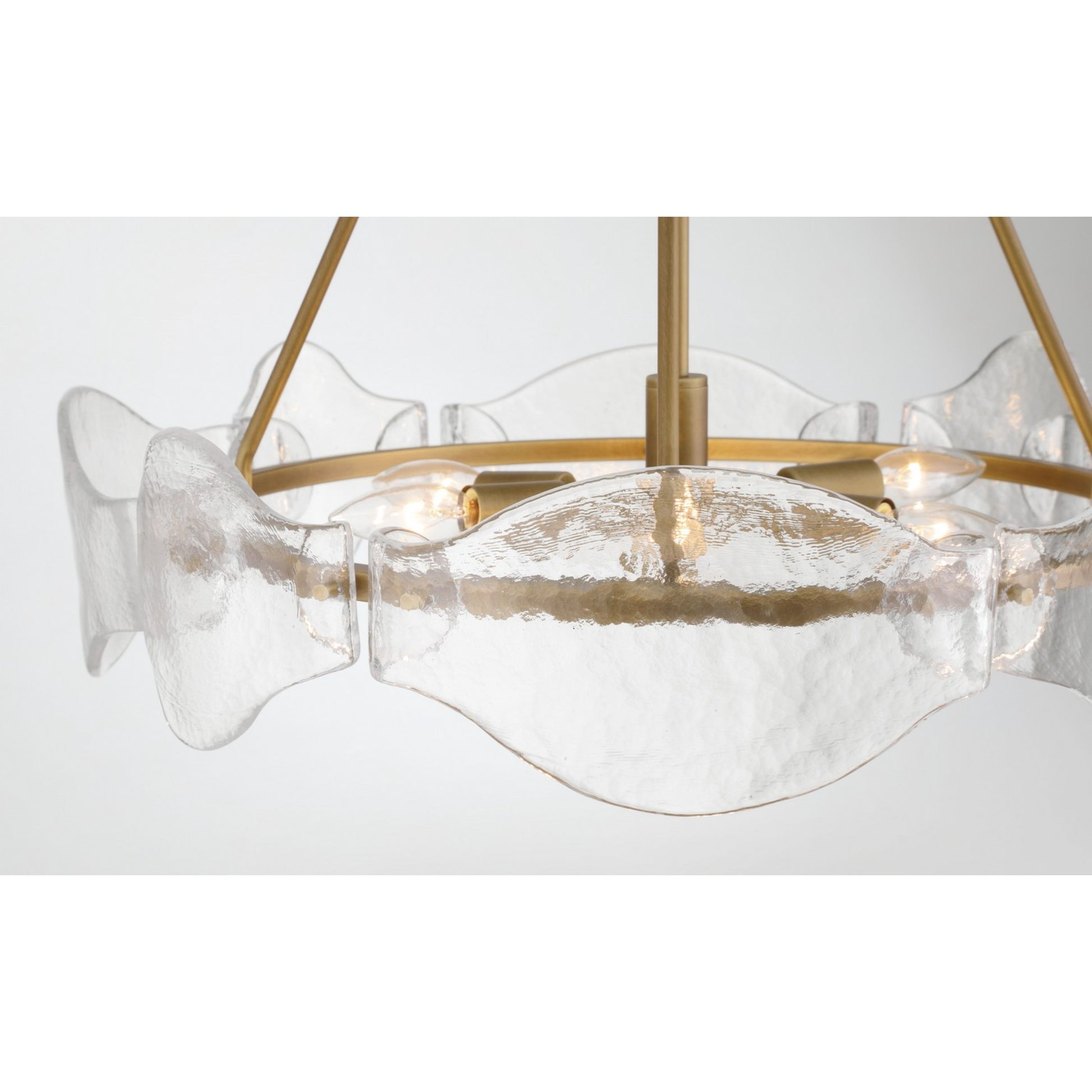 Elora 24" 6-Light Pendant, Legacy Brass Finish - Bees Lighting