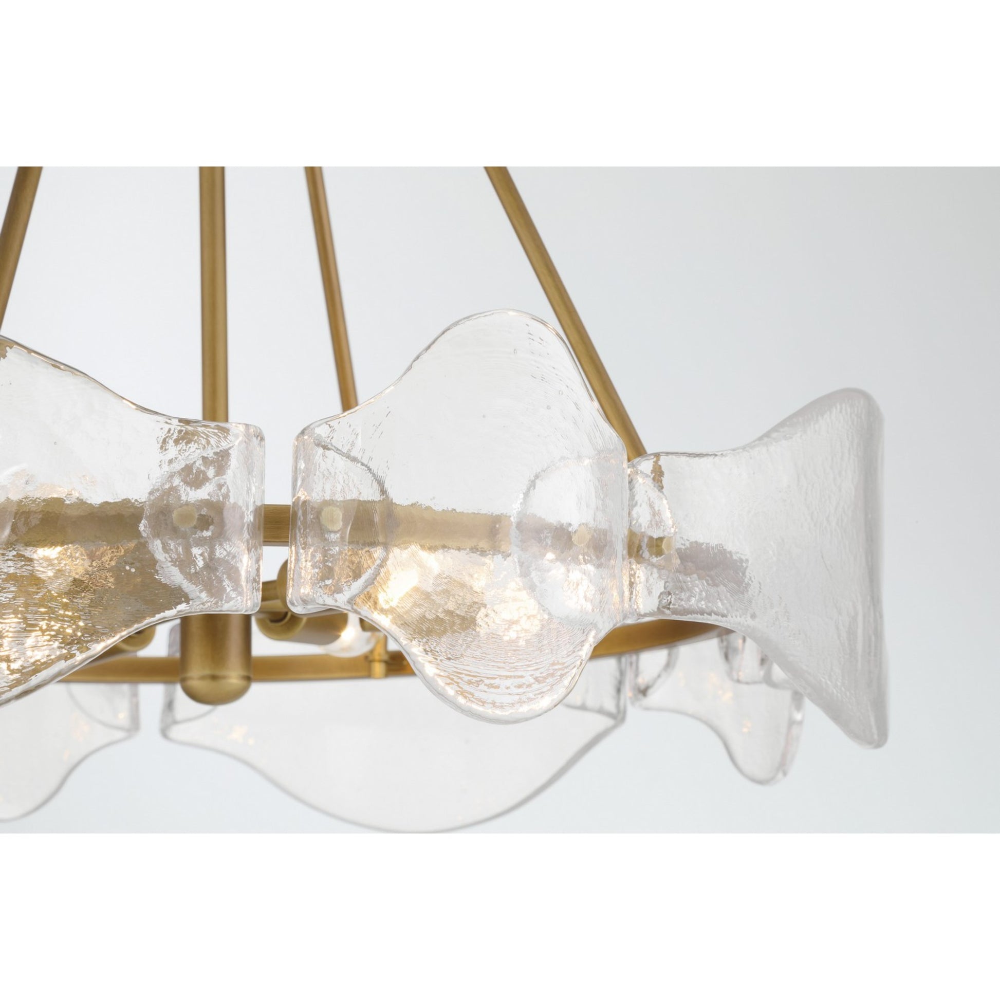 Elora 24" 6-Light Pendant, Legacy Brass Finish - Bees Lighting