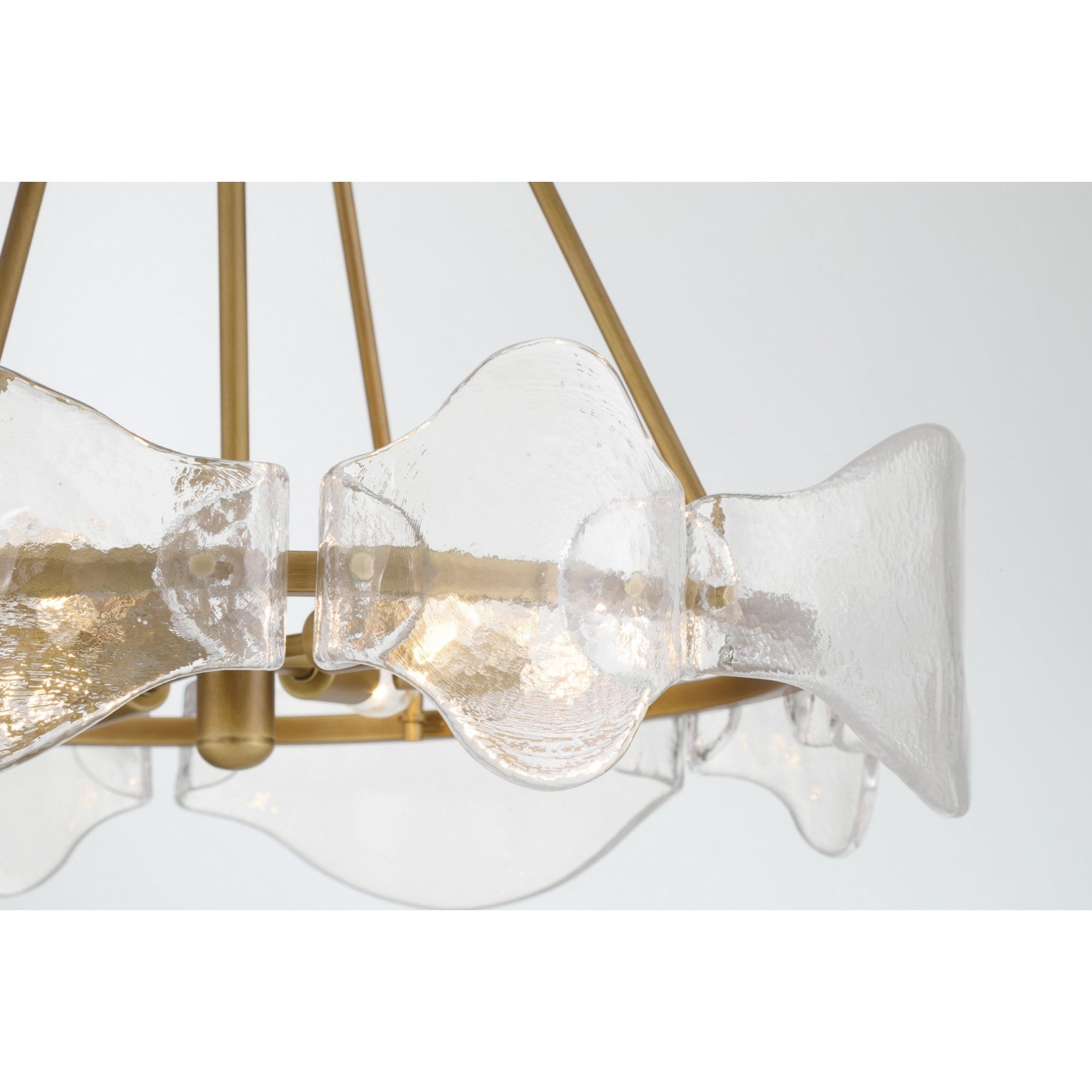 Elora 24" 6-Light Pendant, Legacy Brass Finish - Bees Lighting