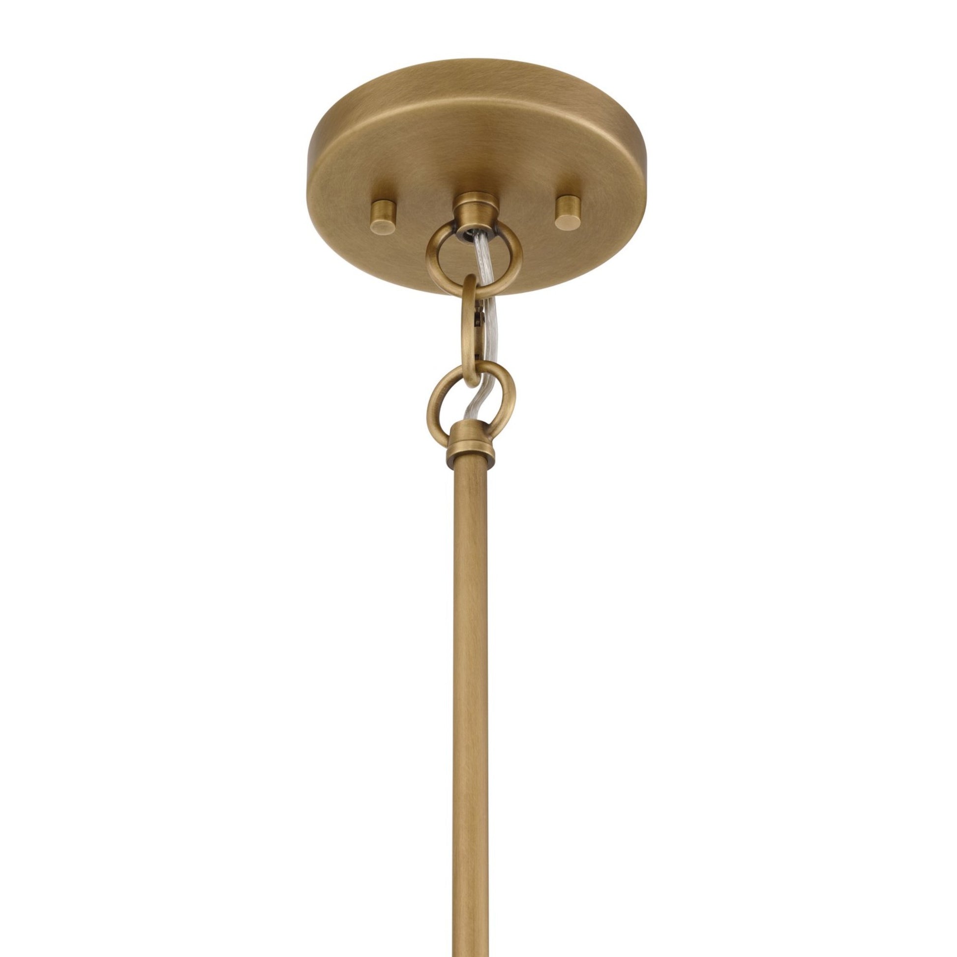 Elora 24" 6-Light Pendant, Legacy Brass Finish - Bees Lighting