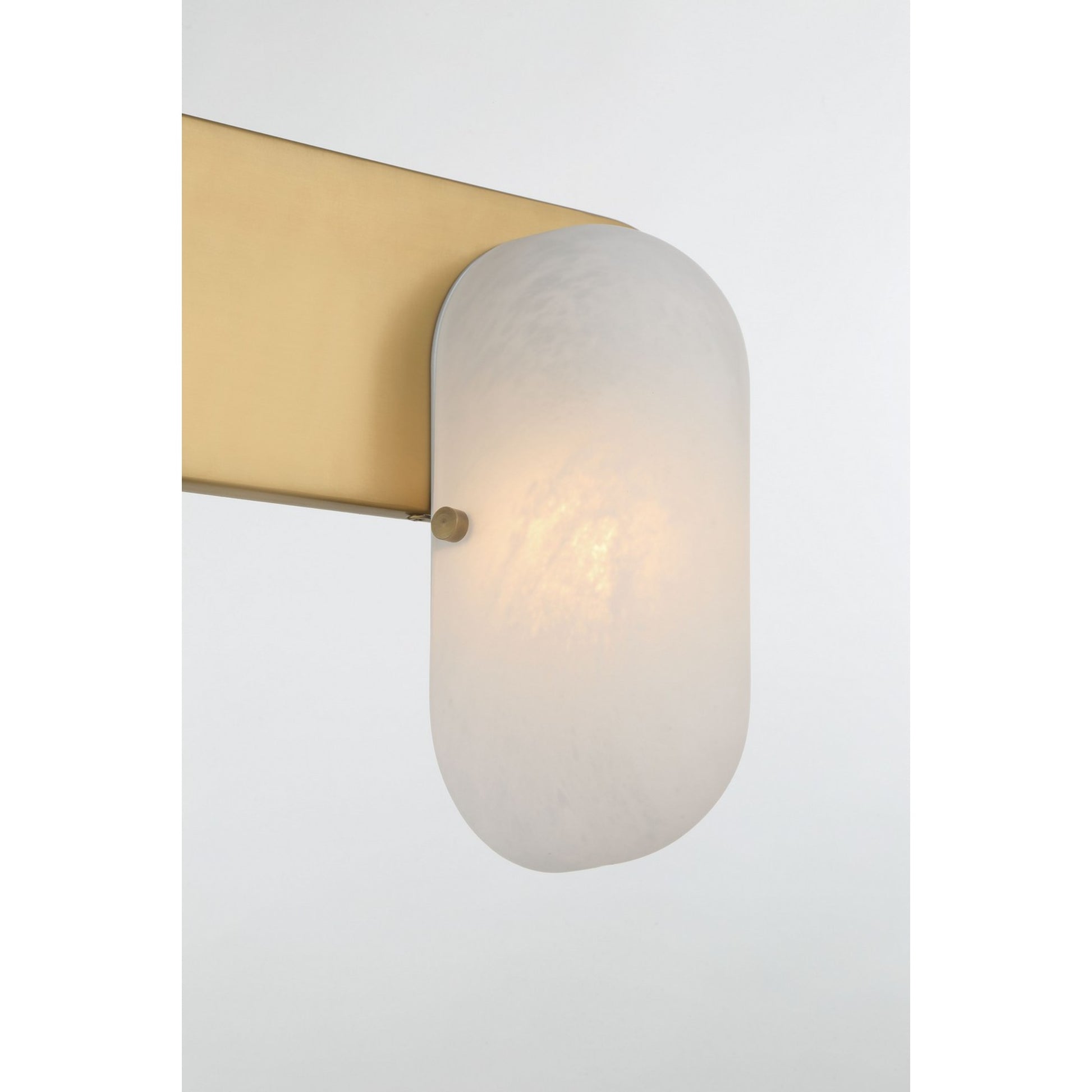 Heathcote 16" 2-Light Bath Vanity, Legacy Brass Finish - Bees Lighting