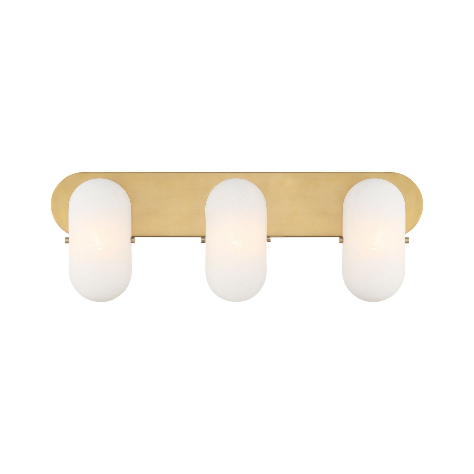 Heathcote 24" 3-Light Bath Vanity, Legacy Brass Finish - Bees Lighting