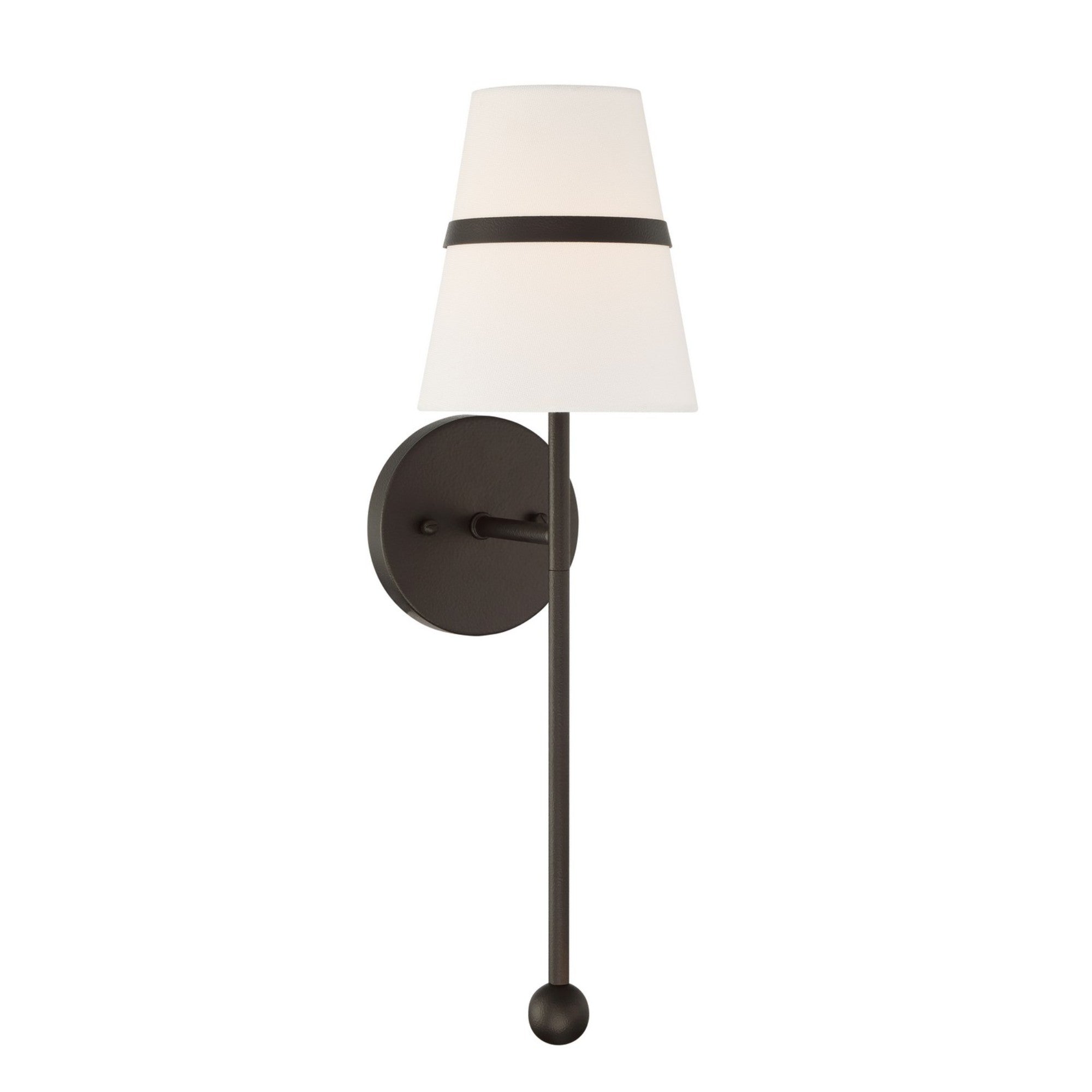Althia 20" Wall Sconce, Textured Dark Bronze Finish - Bees Lighting