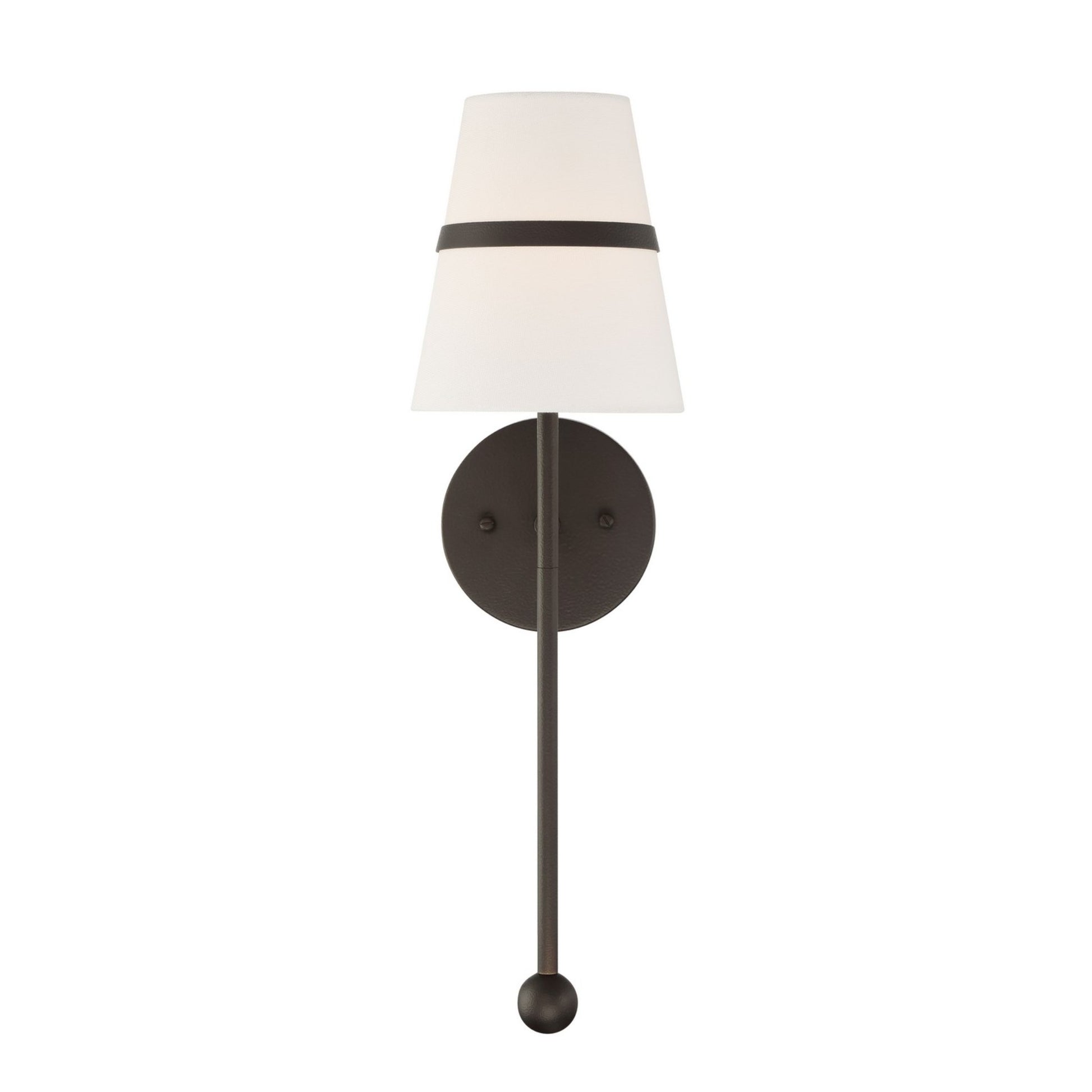 Althia 20" Wall Sconce, Textured Dark Bronze Finish - Bees Lighting