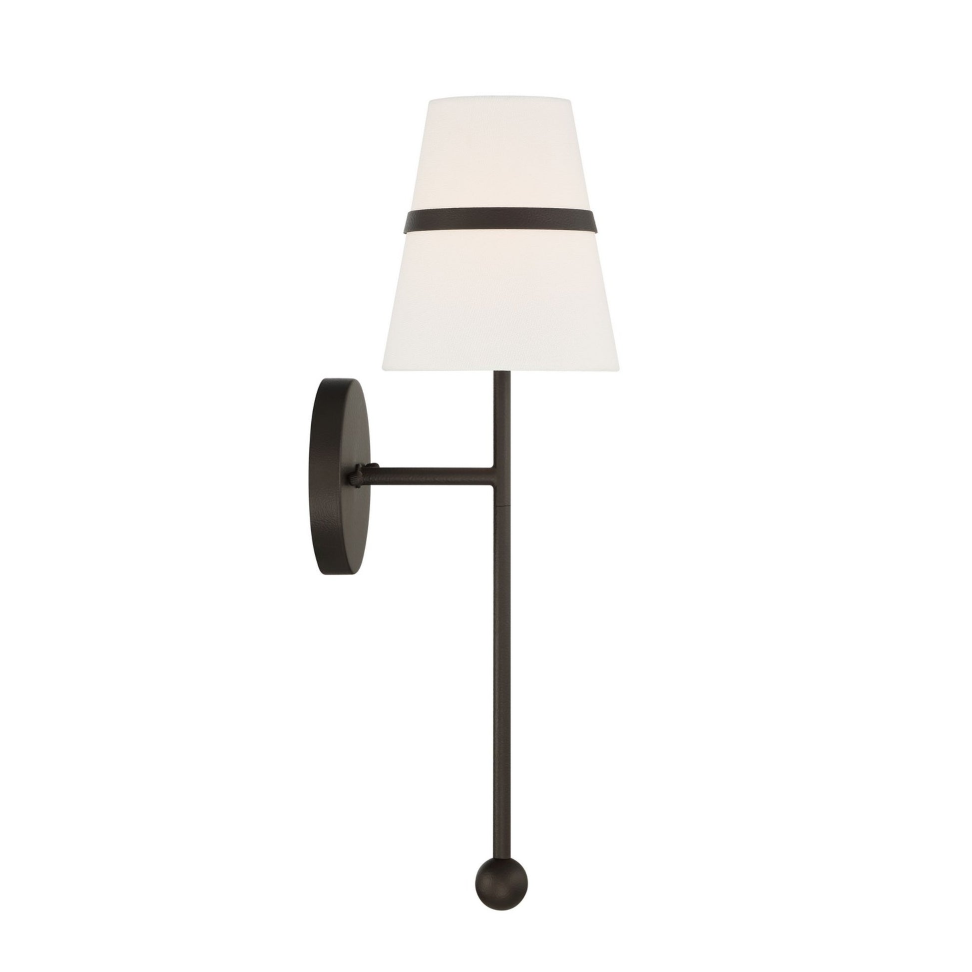 Althia 20" Wall Sconce, Textured Dark Bronze Finish - Bees Lighting