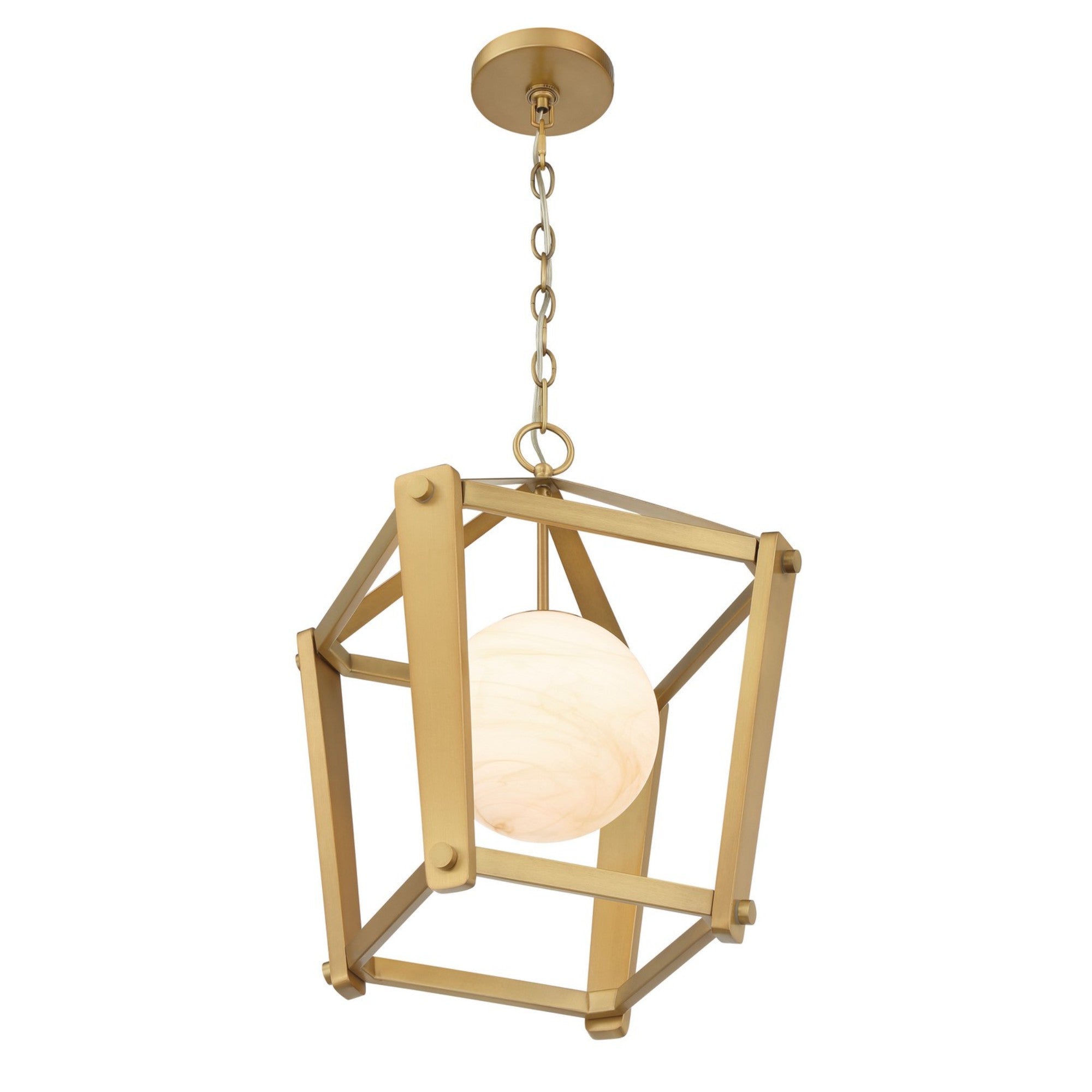 Shimmer 13" Pendant, Legacy Brass Finish - Bees Lighting
