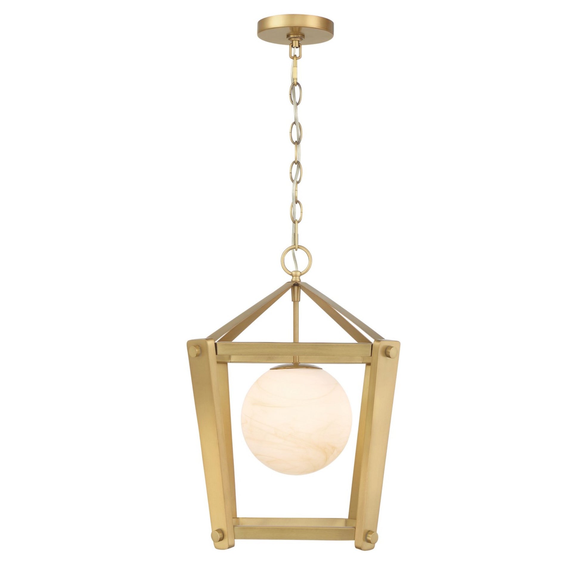 Shimmer 13" Pendant, Legacy Brass Finish - Bees Lighting