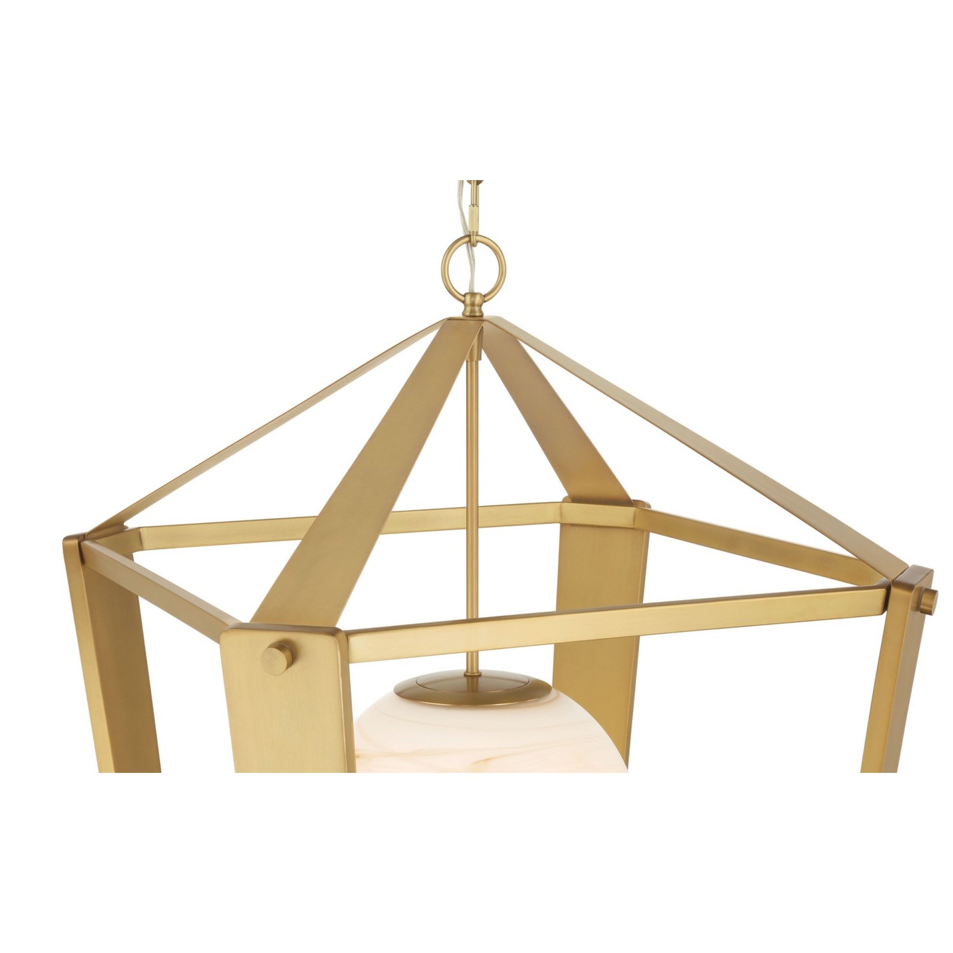 Shimmer 21" Pendant, Legacy Brass Finish - Bees Lighting