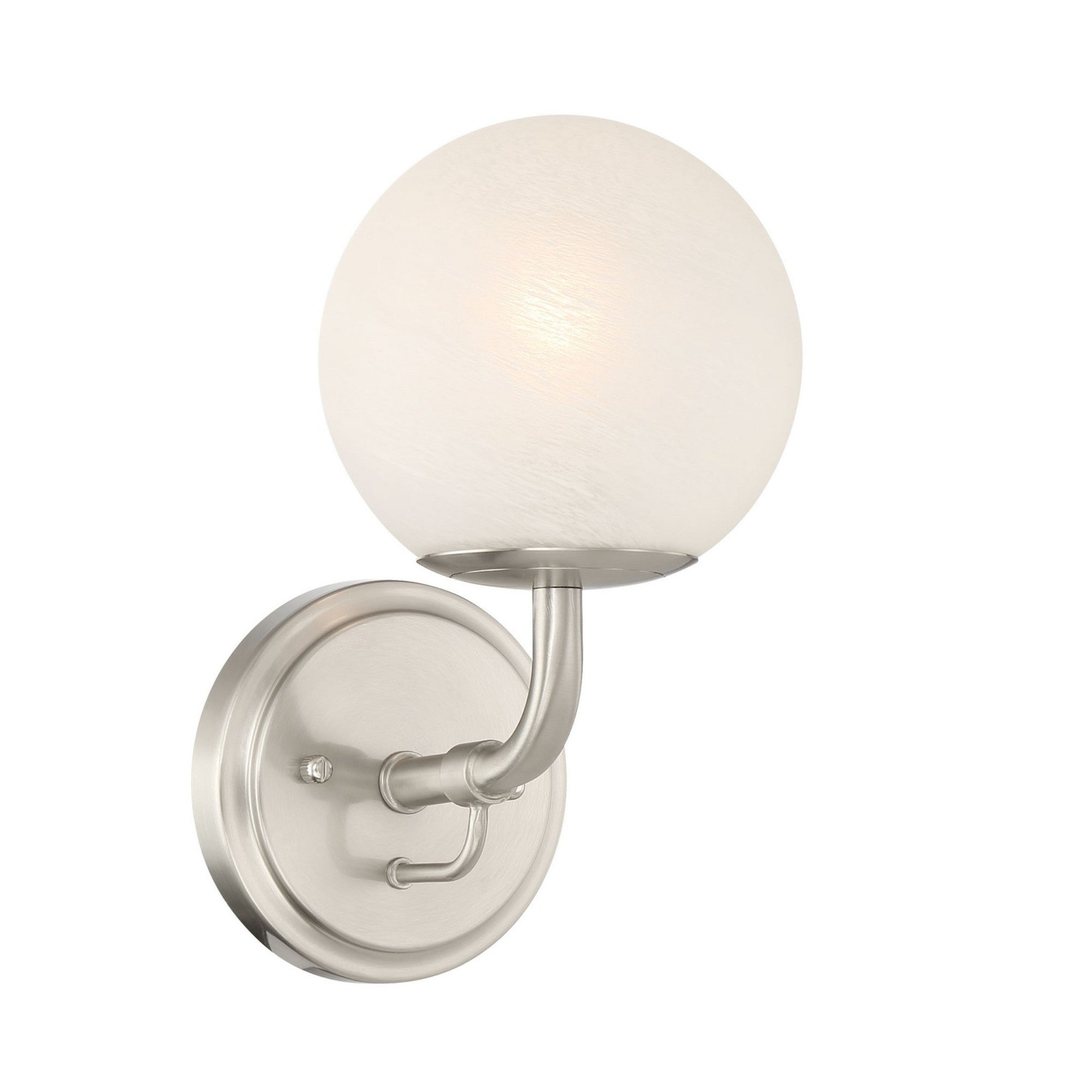 Whitehall 11" Bathroom Vanity Light, Brushed Nickel Finish - Bees Lighting