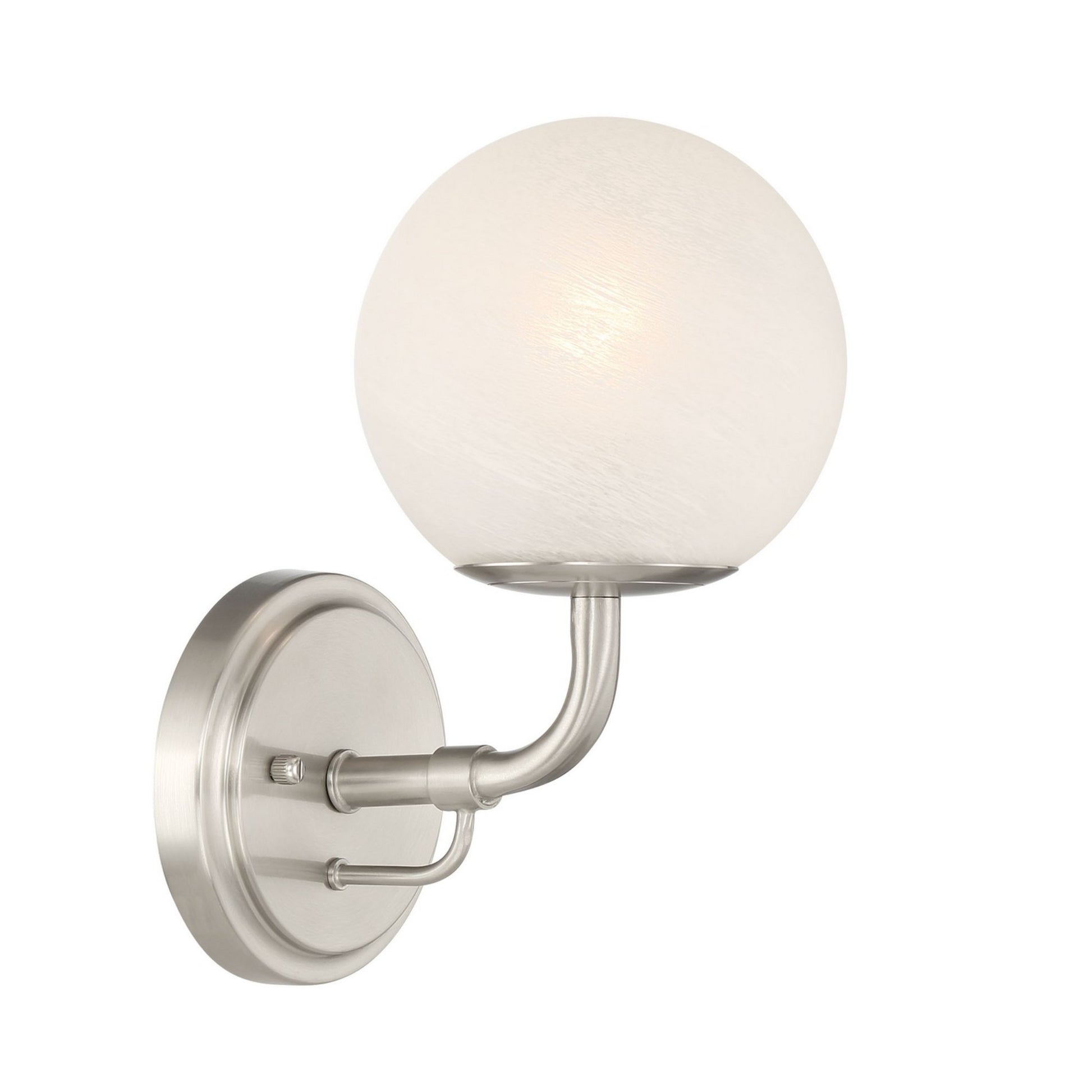 Whitehall 11" Bathroom Vanity Light, Brushed Nickel Finish - Bees Lighting