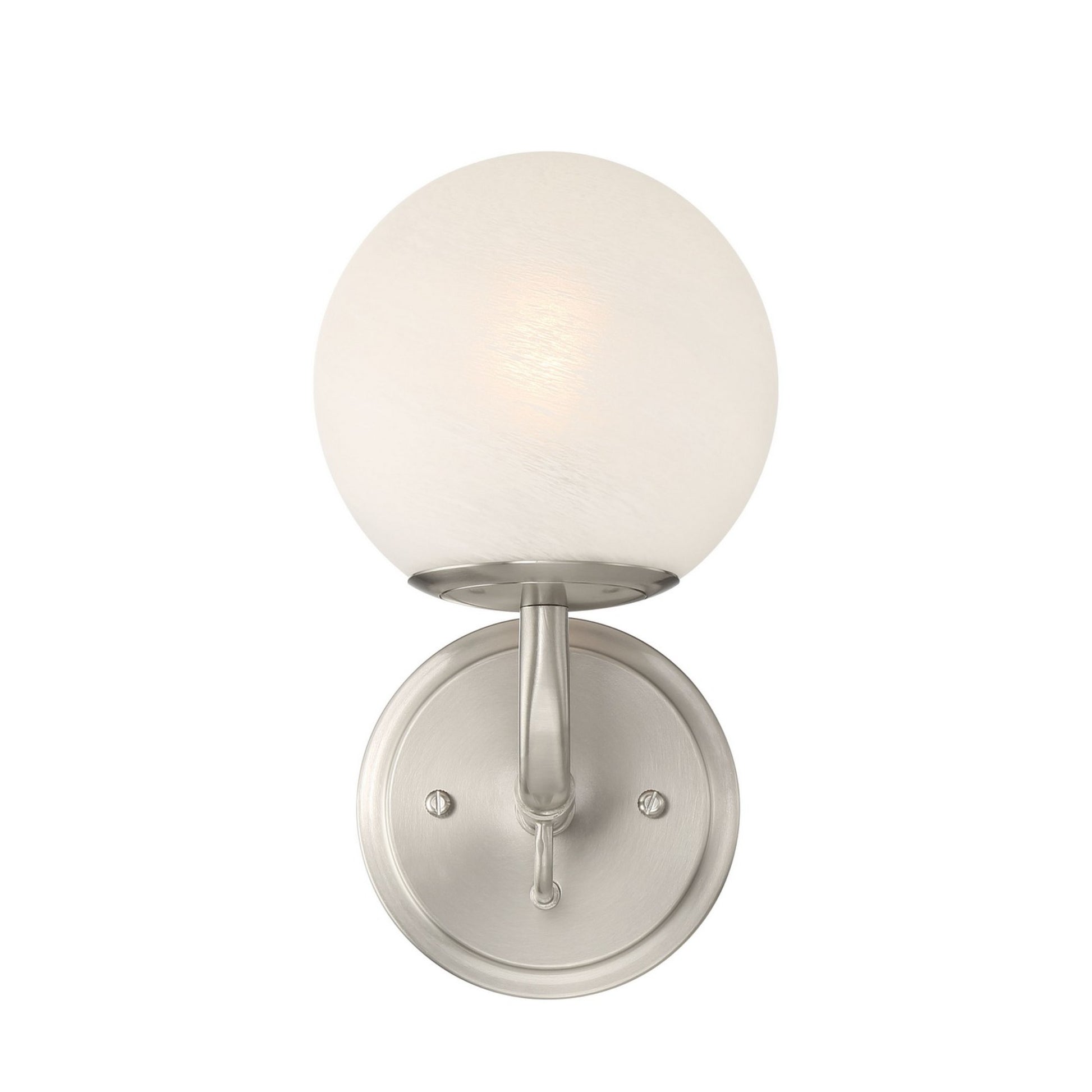 Whitehall 11" Bathroom Vanity Light, Brushed Nickel Finish - Bees Lighting