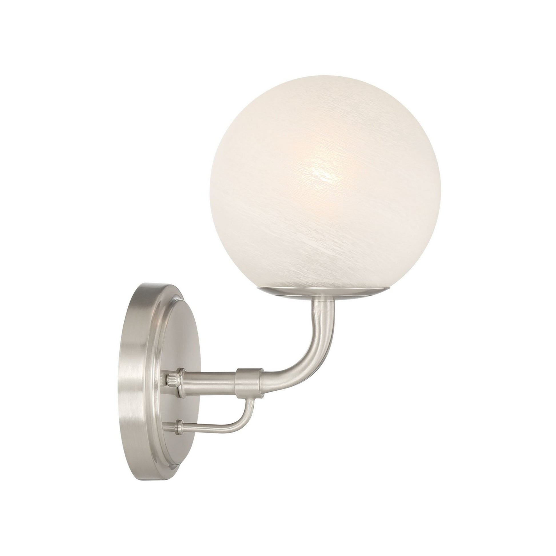 Whitehall 11" Bathroom Vanity Light, Brushed Nickel Finish - Bees Lighting