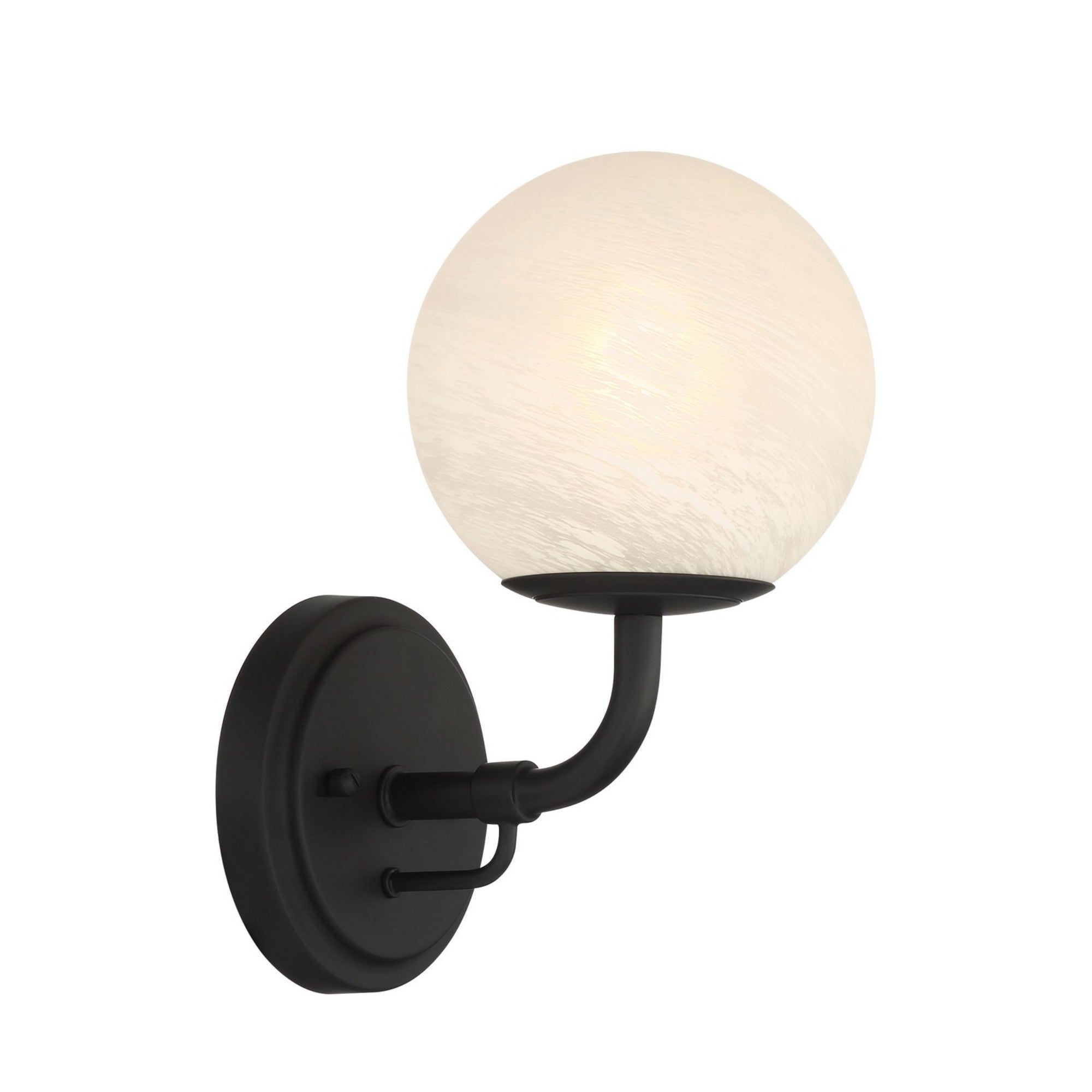 Whitehall 11" Bathroom Vanity Light, Dark Matte Black Finish - Bees Lighting