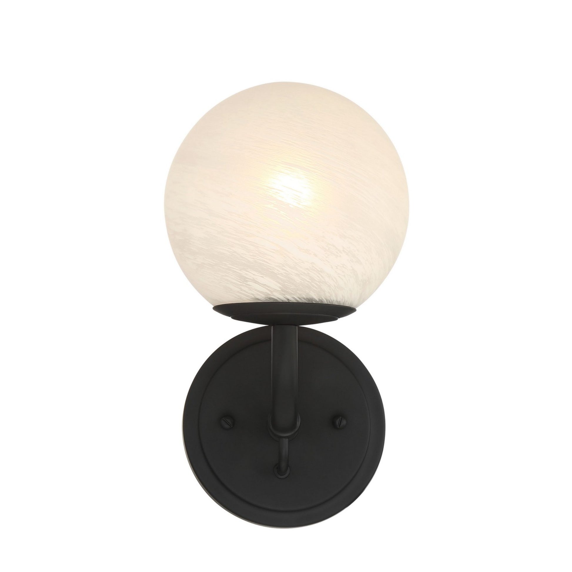 Whitehall 11" Bathroom Vanity Light, Dark Matte Black Finish - Bees Lighting