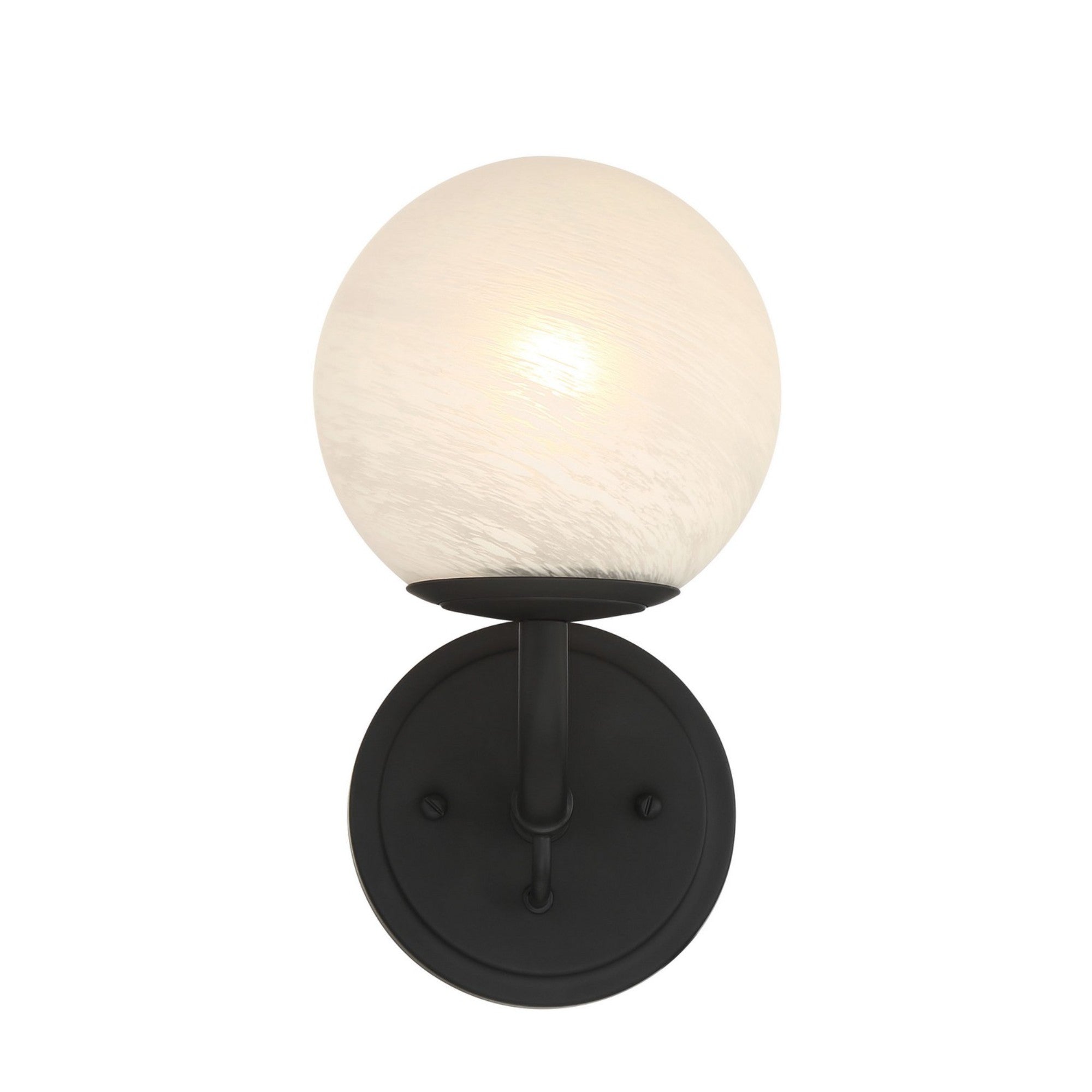 Whitehall 11" Bathroom Vanity Light, Dark Matte Black Finish - Bees Lighting