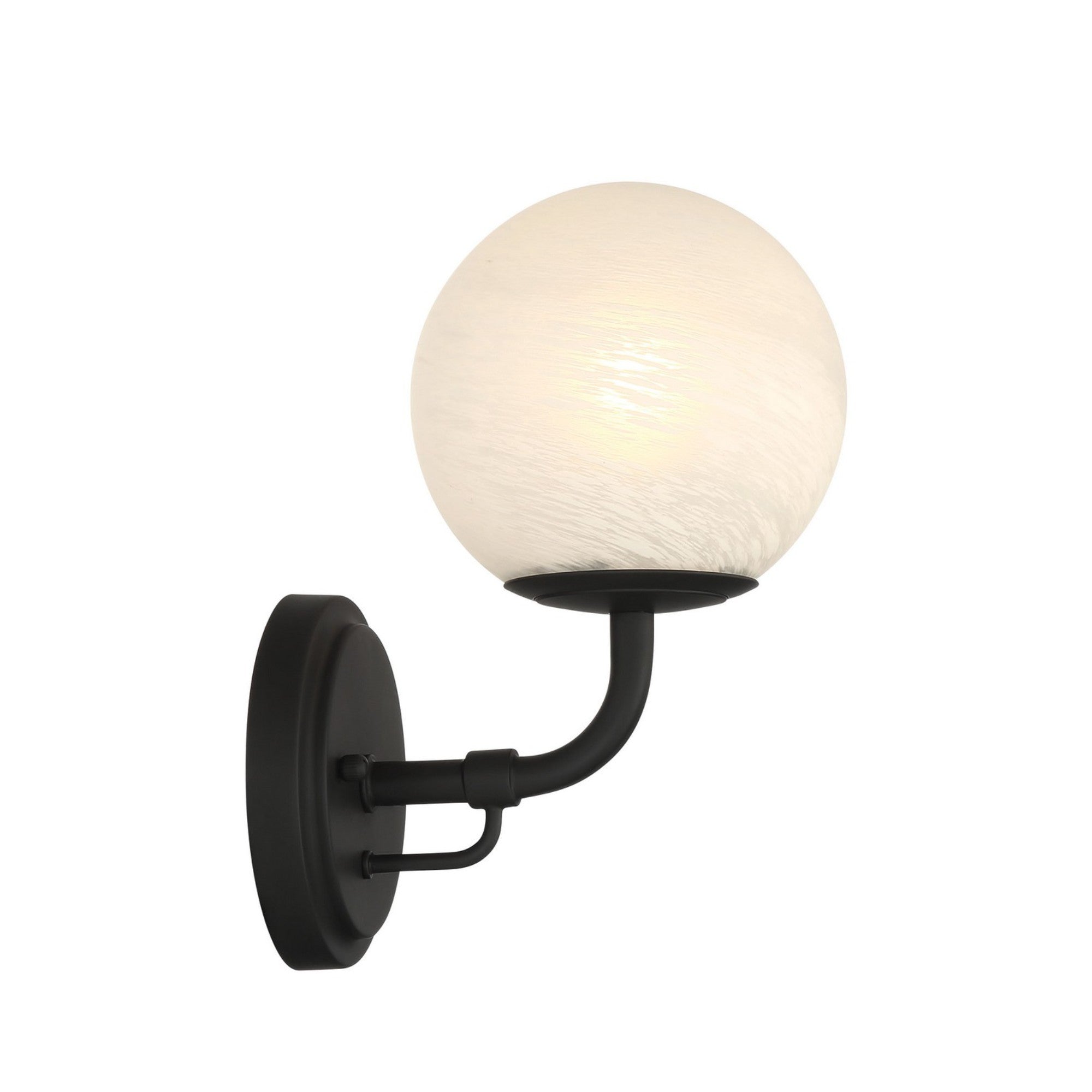 Whitehall 11" Bathroom Vanity Light, Dark Matte Black Finish - Bees Lighting