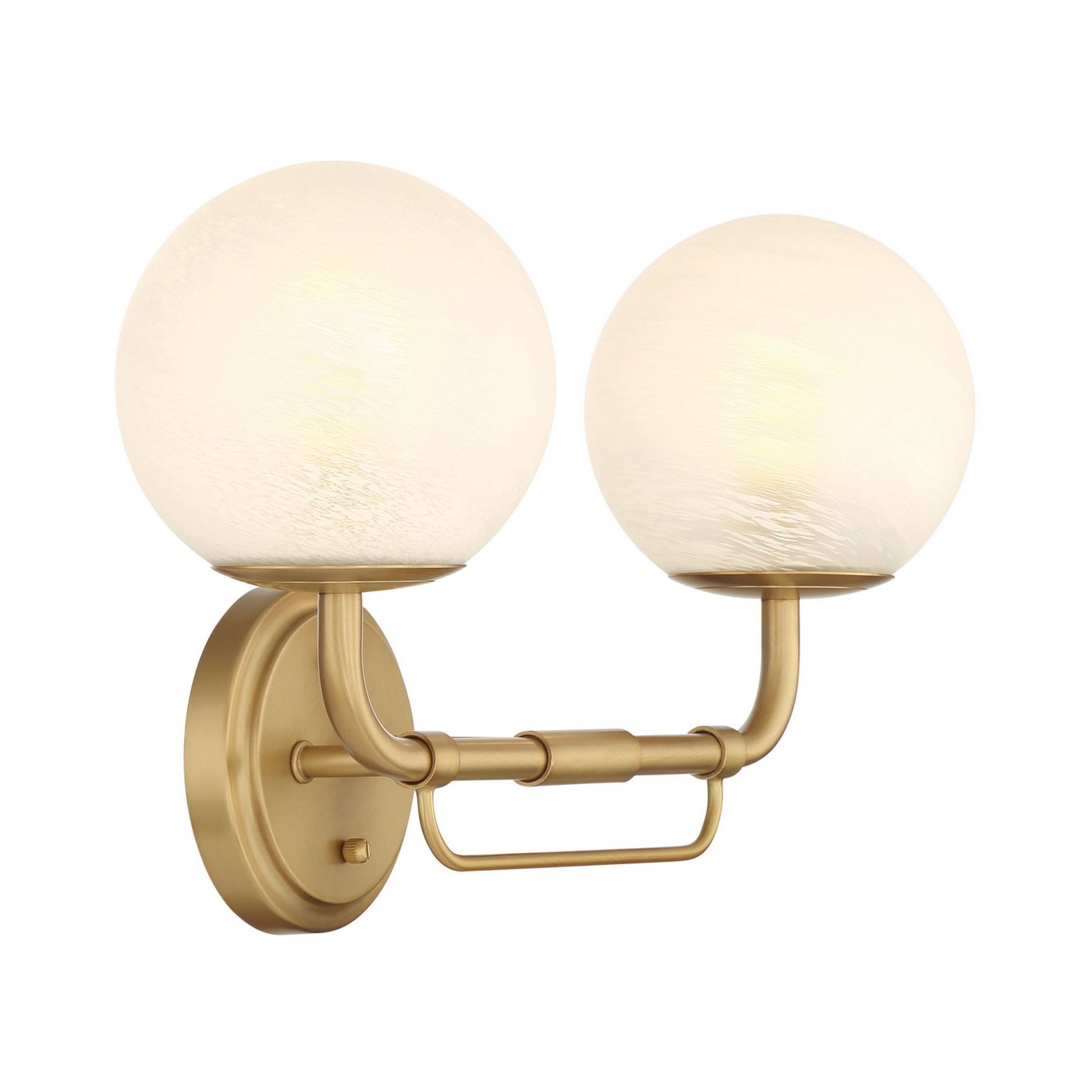 Whitehall 18" 2-Light Bath Vanity, Legacy Brass Finish - Bees Lighting