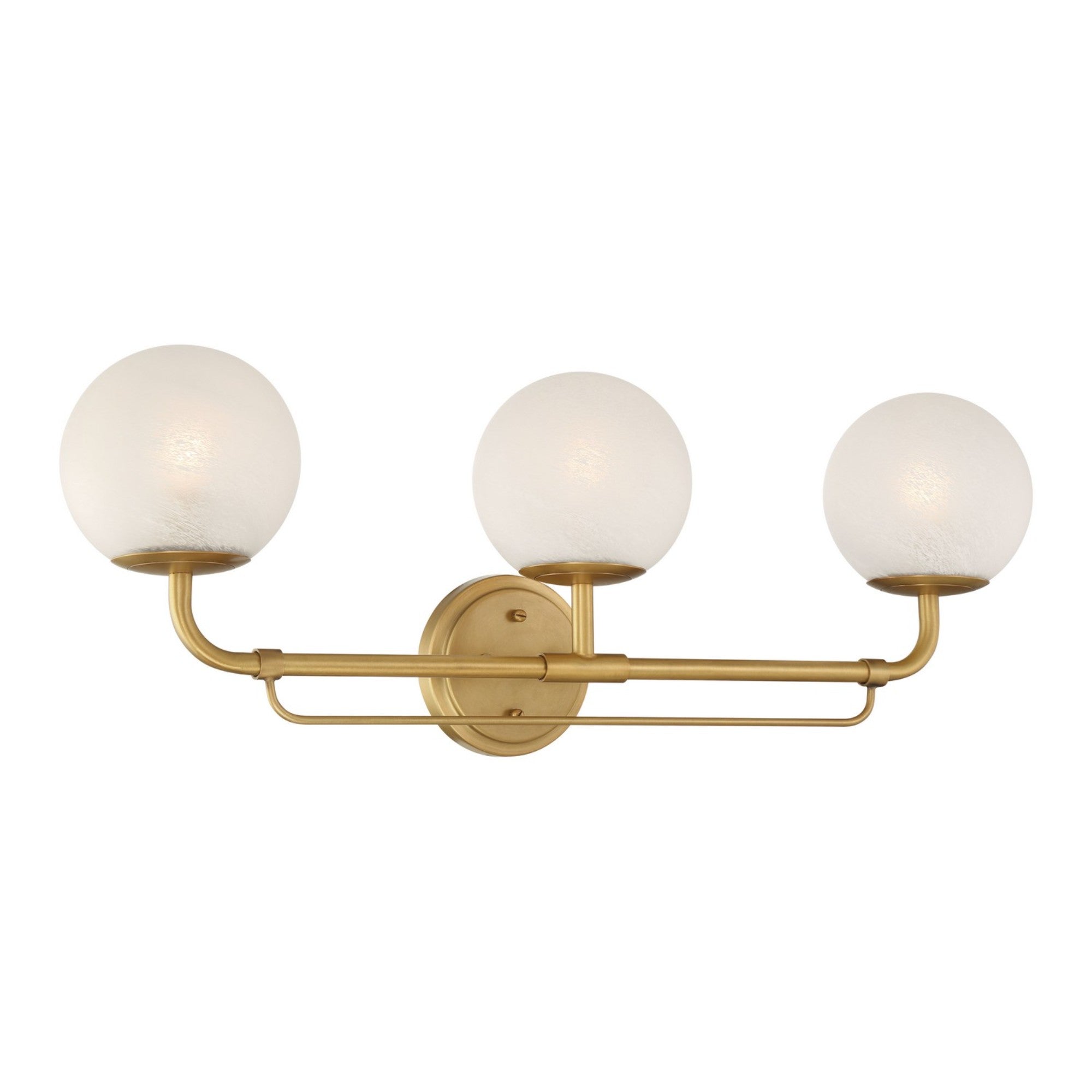 Whitehall 28" 3-Light Bath Vanity, Legacy Brass Finish - Bees Lighting
