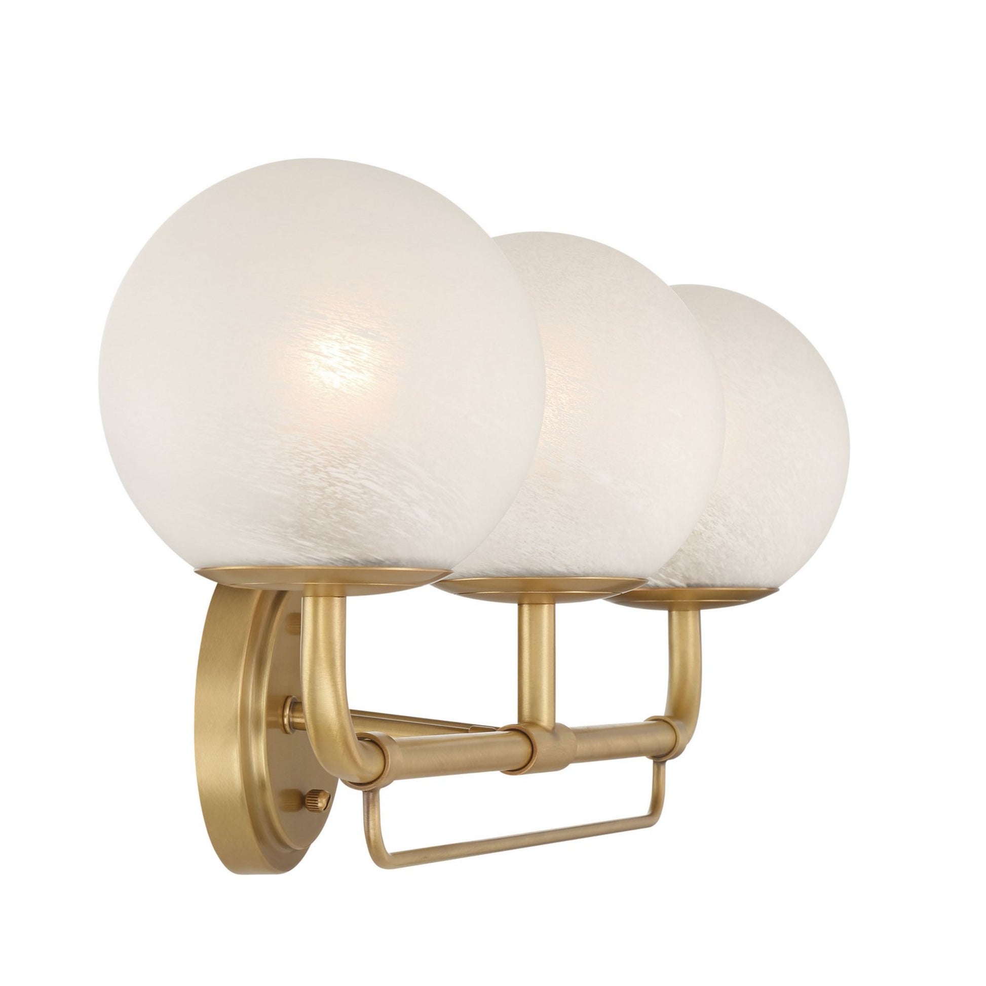 Whitehall 28" 3-Light Bath Vanity, Legacy Brass Finish - Bees Lighting