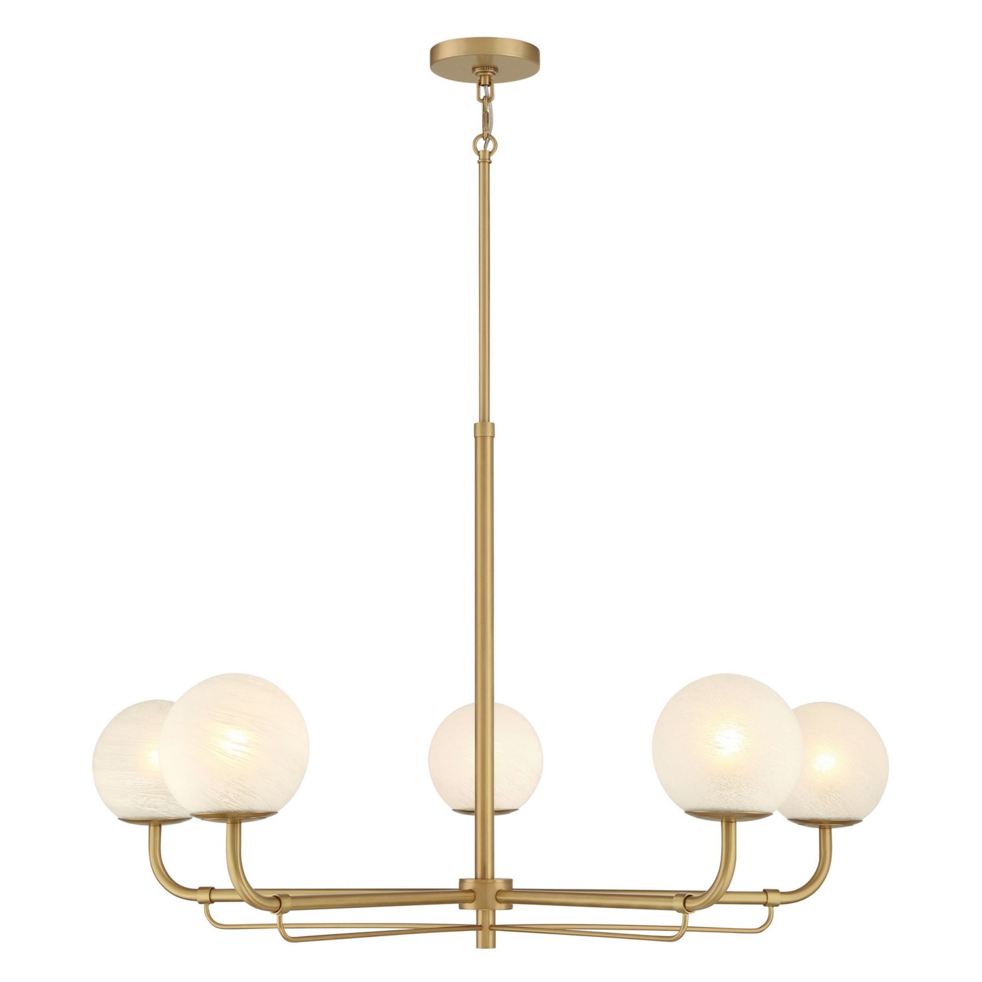 Whitehall 38" 5-Light Chandelier, Legacy Brass Finish - Bees Lighting