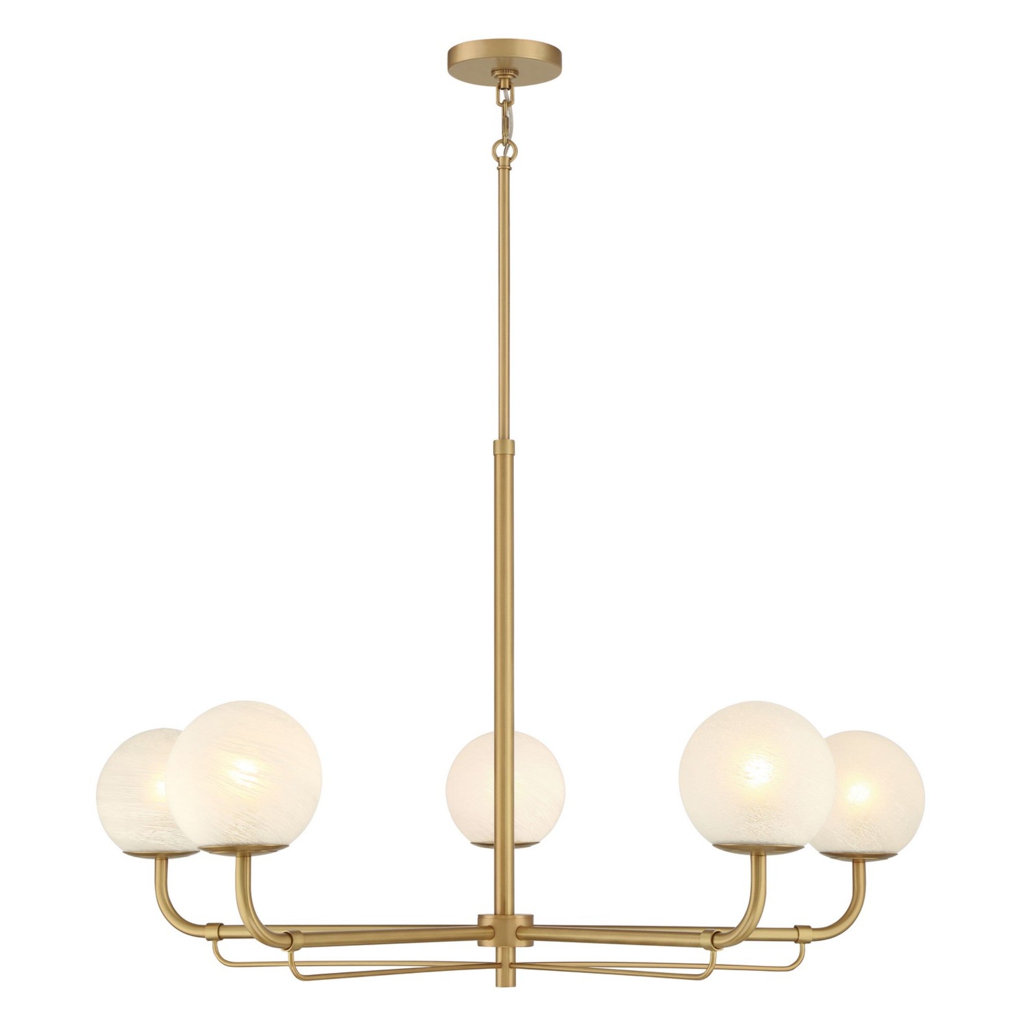 Whitehall 38" 5-Light Chandelier, Legacy Brass Finish - Bees Lighting