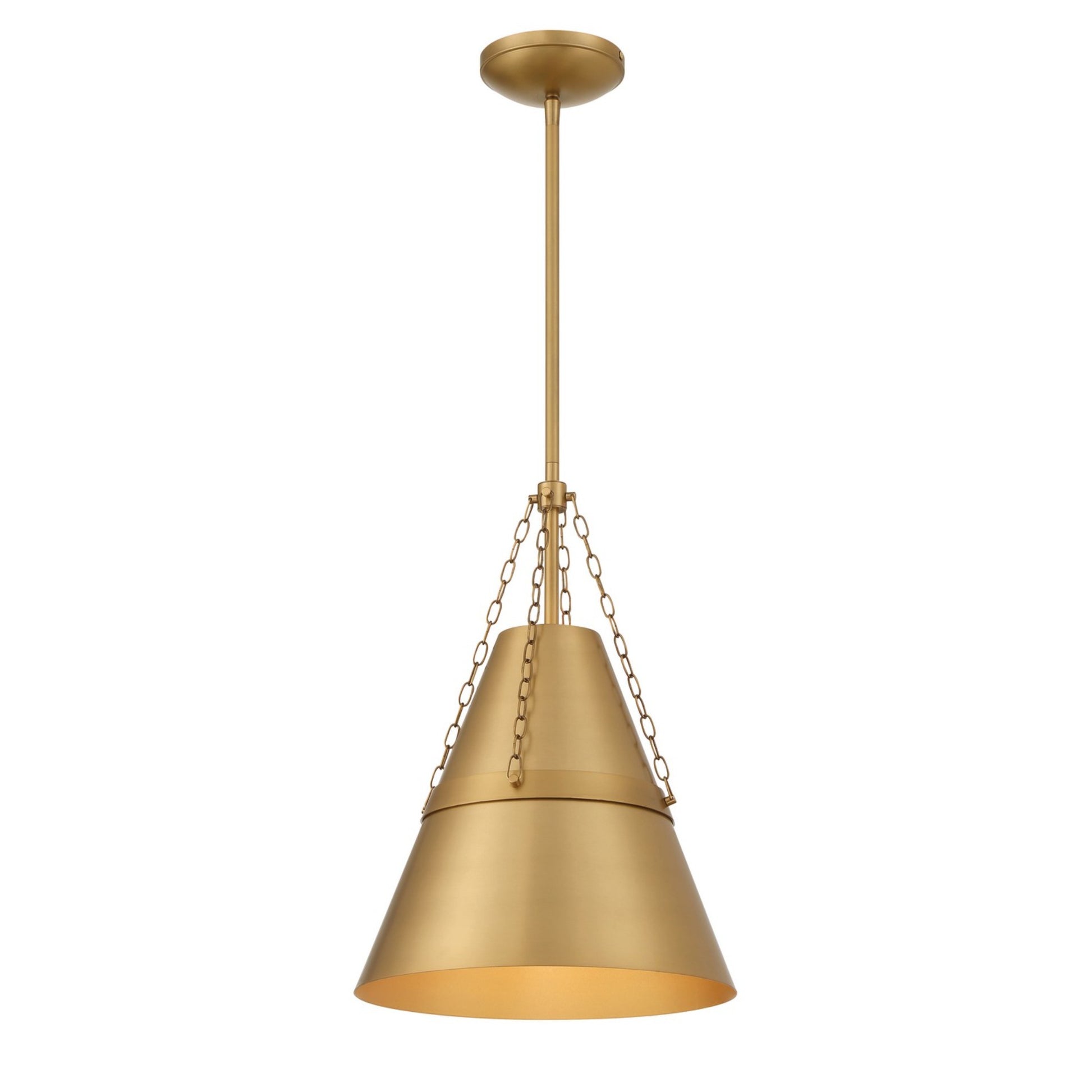 Springfield 18" Pendant, Legacy Brass Finish - Bees Lighting