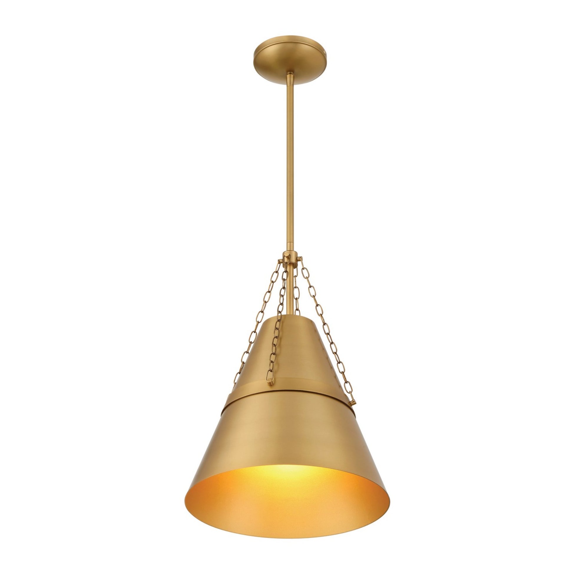 Springfield 18" Pendant, Legacy Brass Finish - Bees Lighting