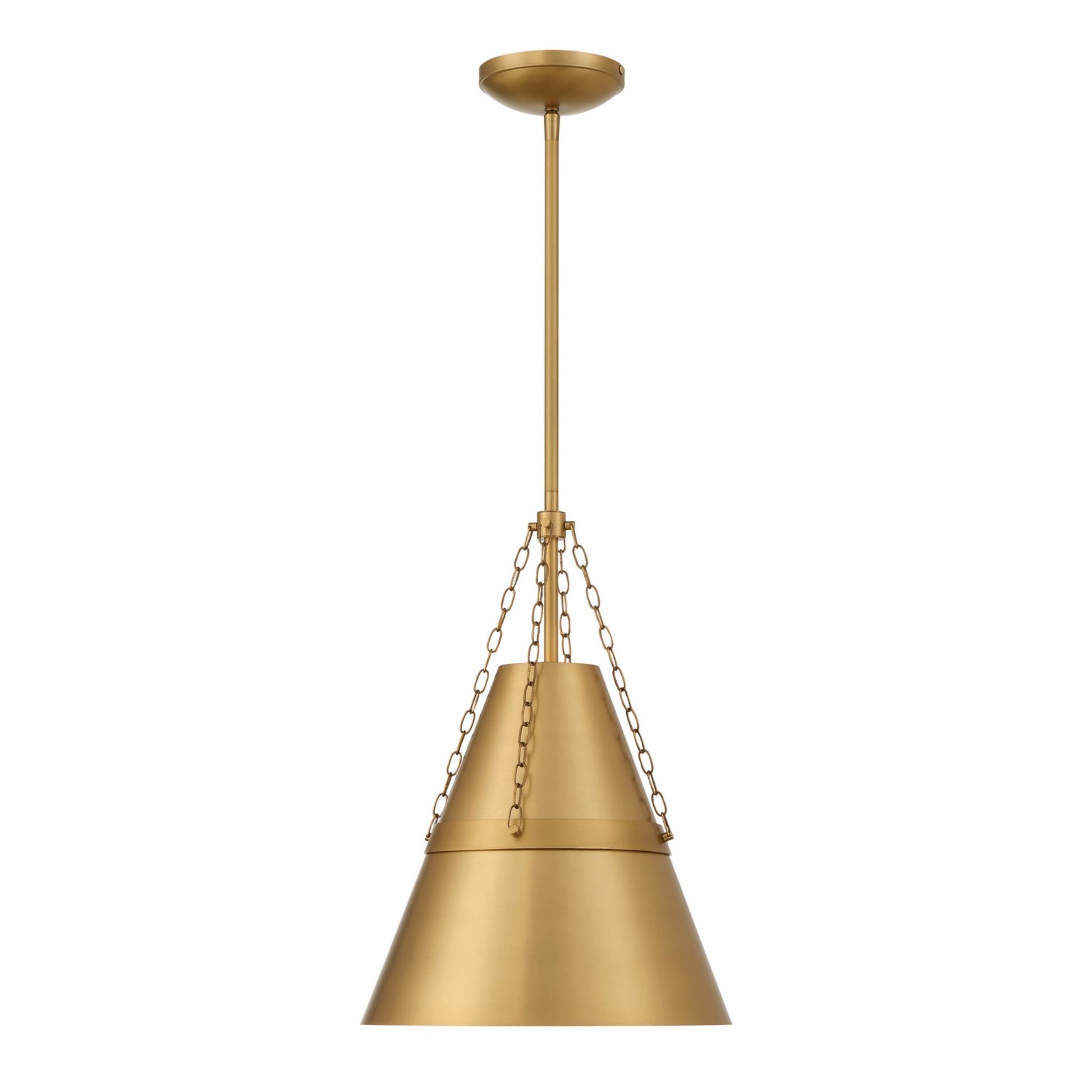 Springfield 18" Pendant, Legacy Brass Finish - Bees Lighting