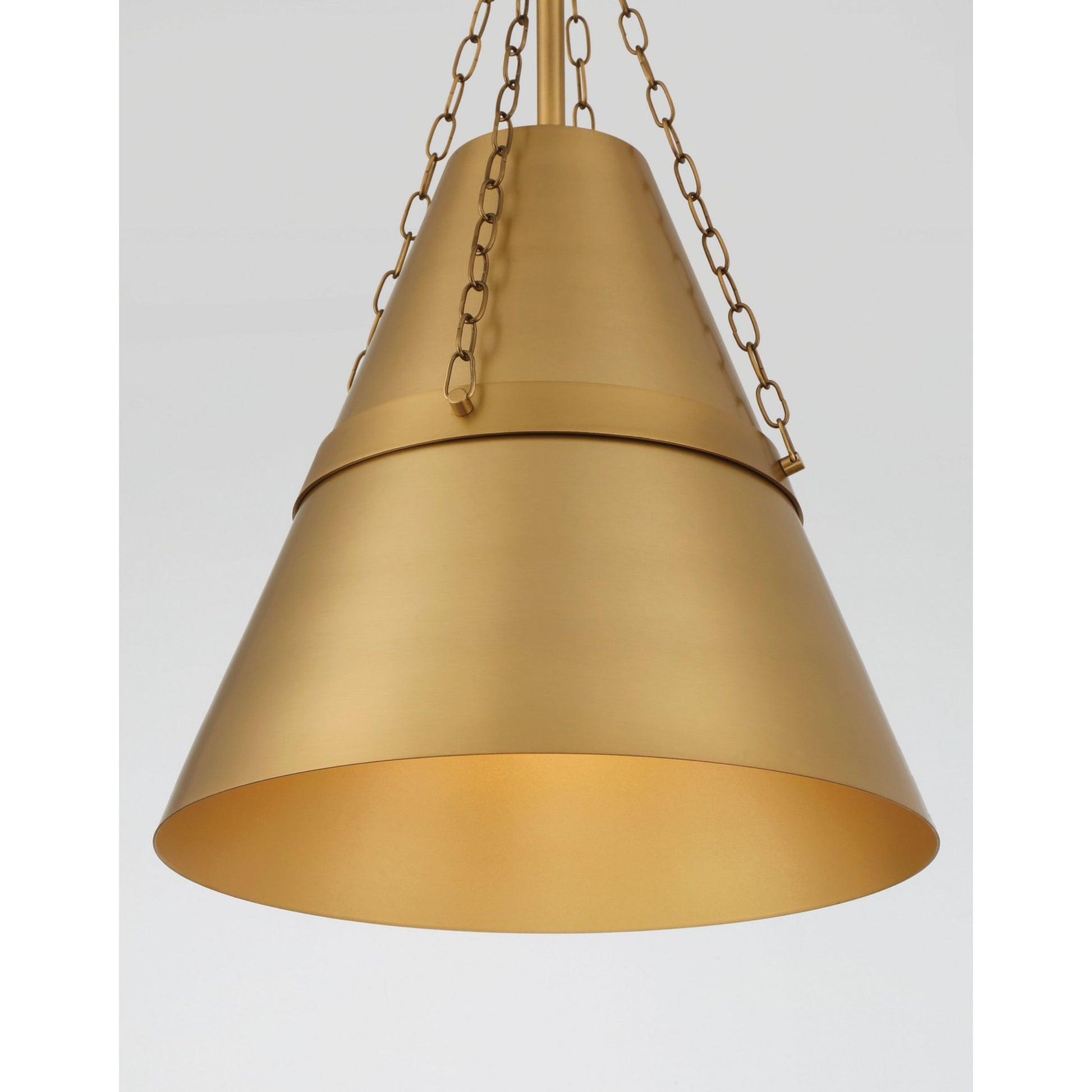 Springfield 18" Pendant, Legacy Brass Finish - Bees Lighting
