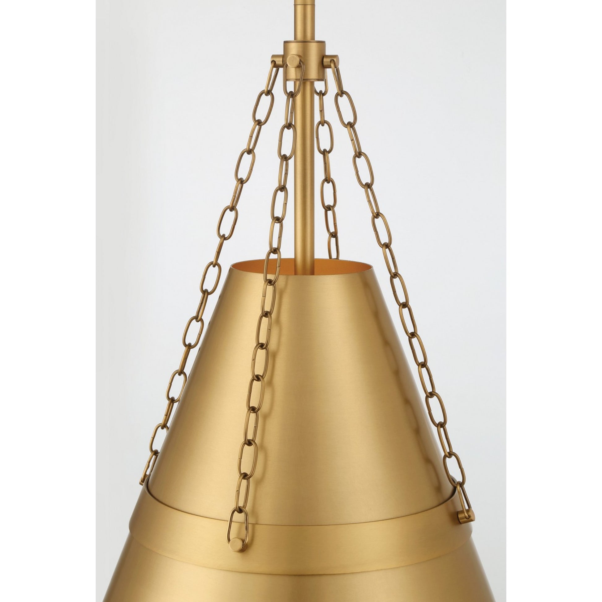 Springfield 18" Pendant, Legacy Brass Finish - Bees Lighting