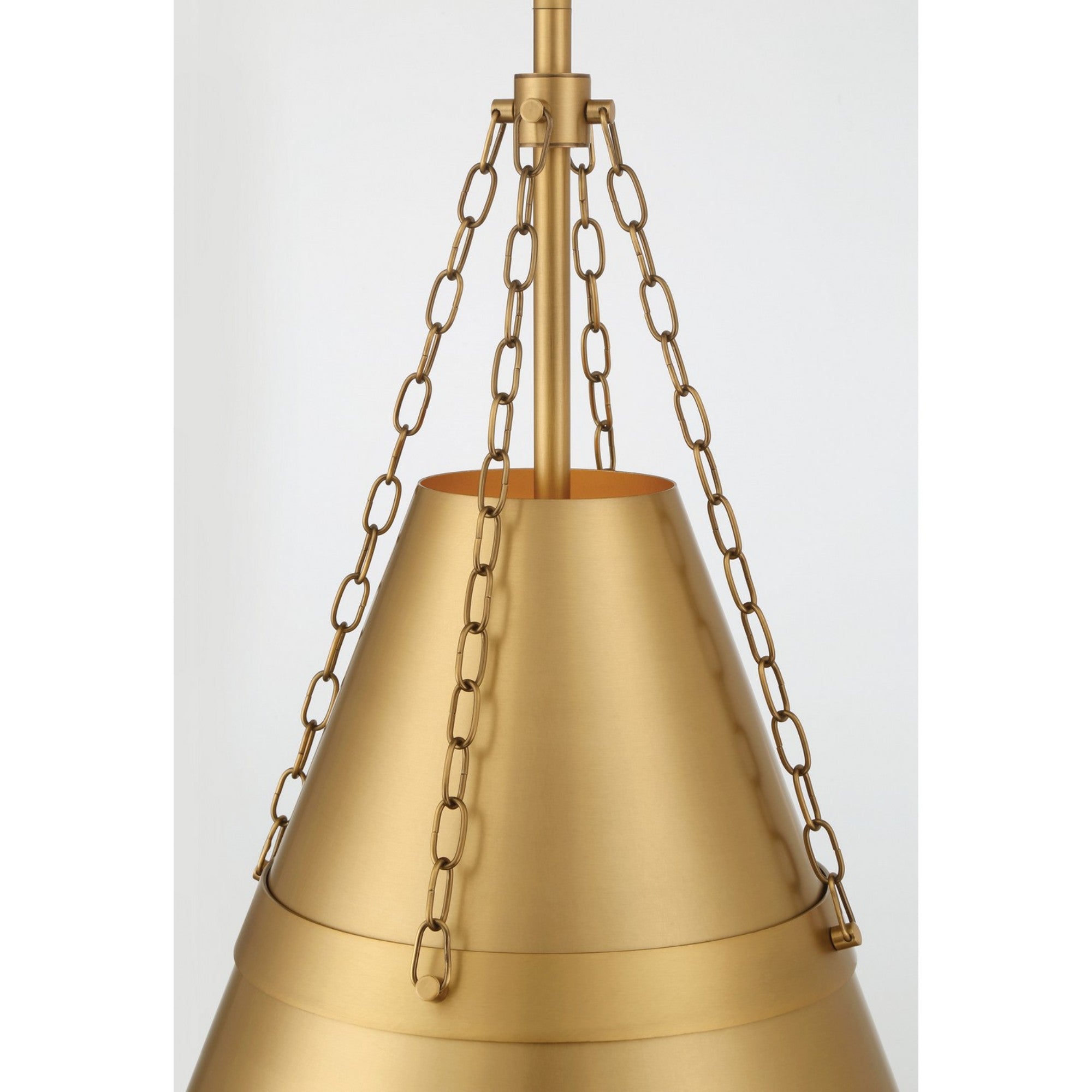 Springfield 18" Pendant, Legacy Brass Finish - Bees Lighting