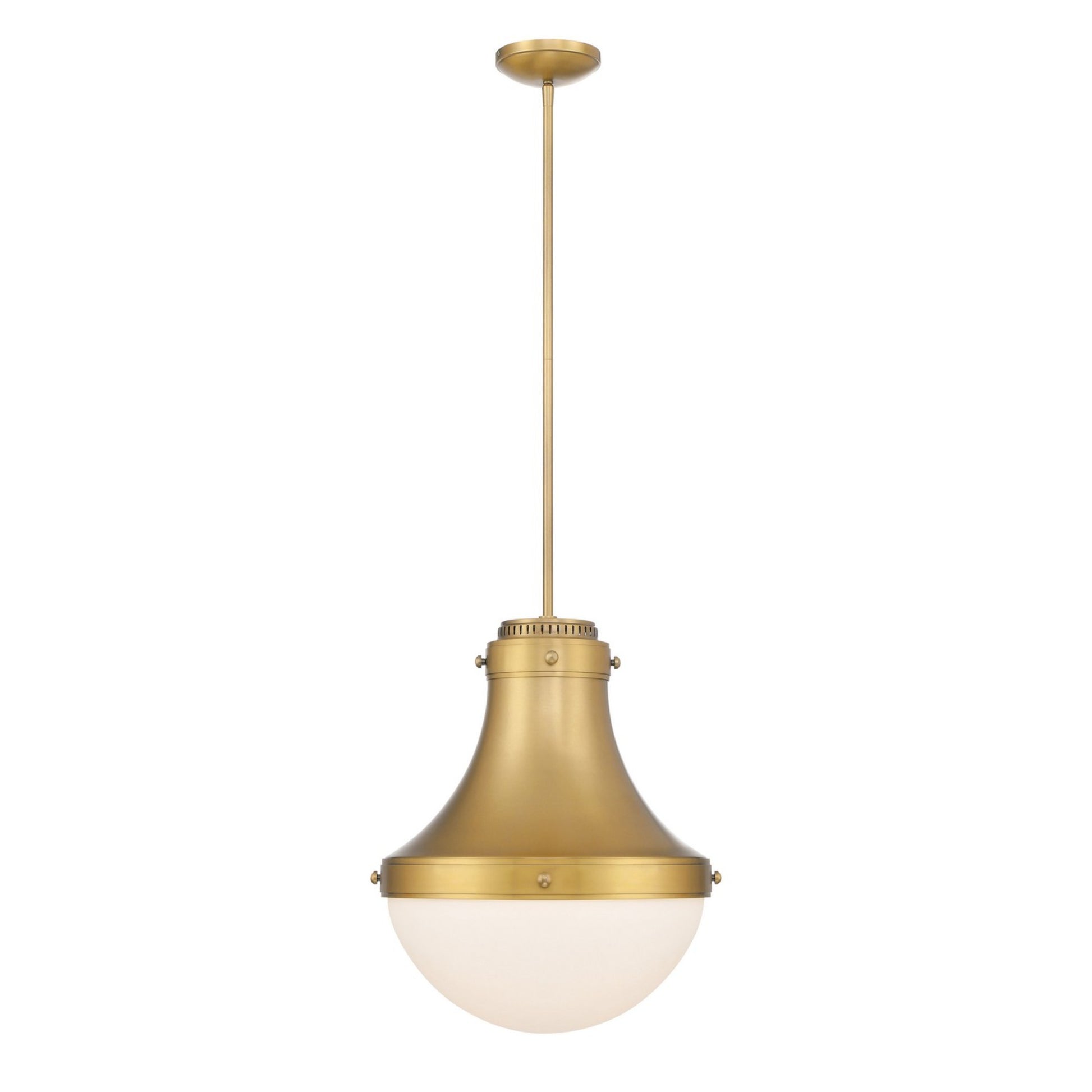 Purelight 19" Pendant, Legacy Brass Finish - Bees Lighting
