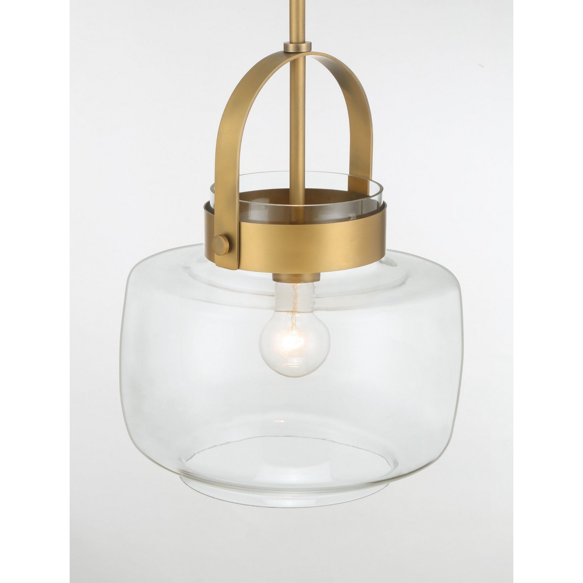 Wickglow 14" Pendant, Legacy Brass Finish - Bees Lighting