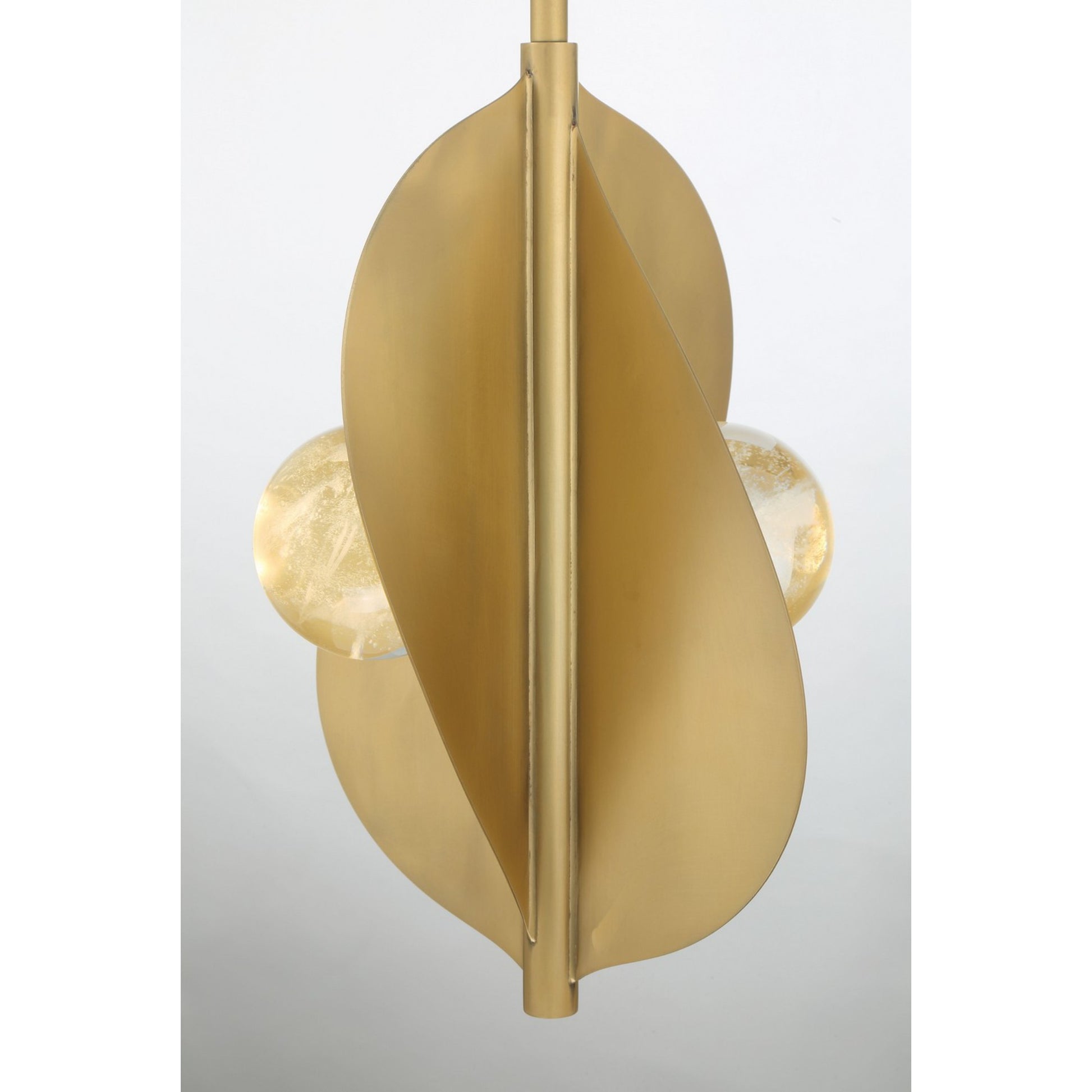 Pod 13" LED Pendant, Legacy Brass Finish - Bees Lighting