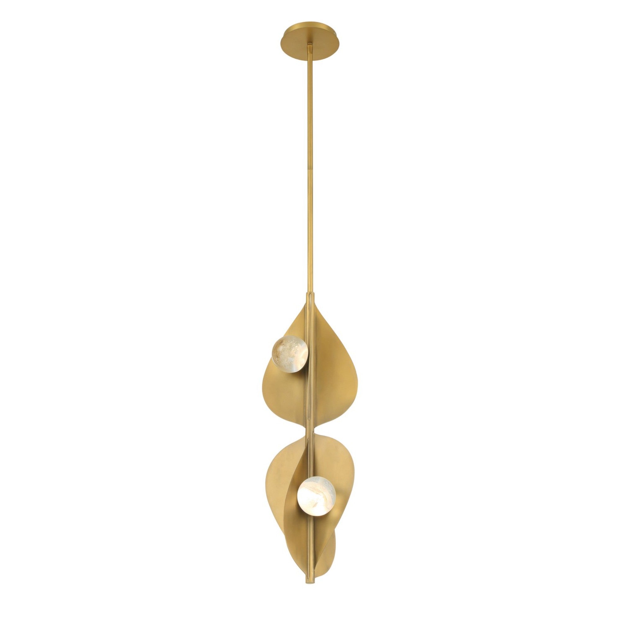 Pod 25" LED Pendant, Legacy Brass Finish - Bees Lighting
