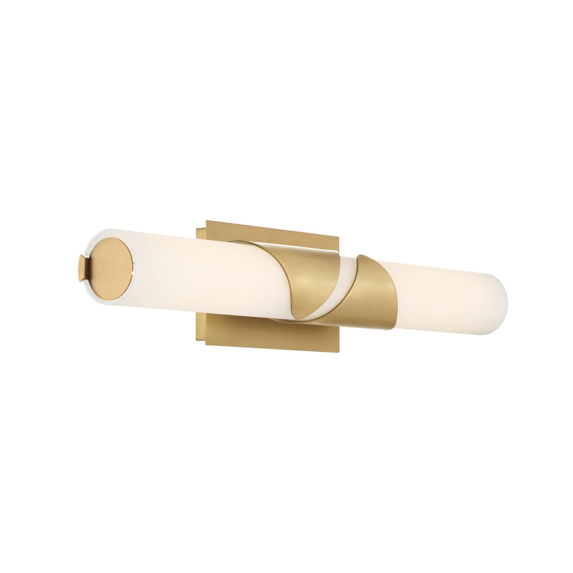 Grafton 24" LED Bathroom Vanity Light, Legacy Brass Finish - Bees Lighting