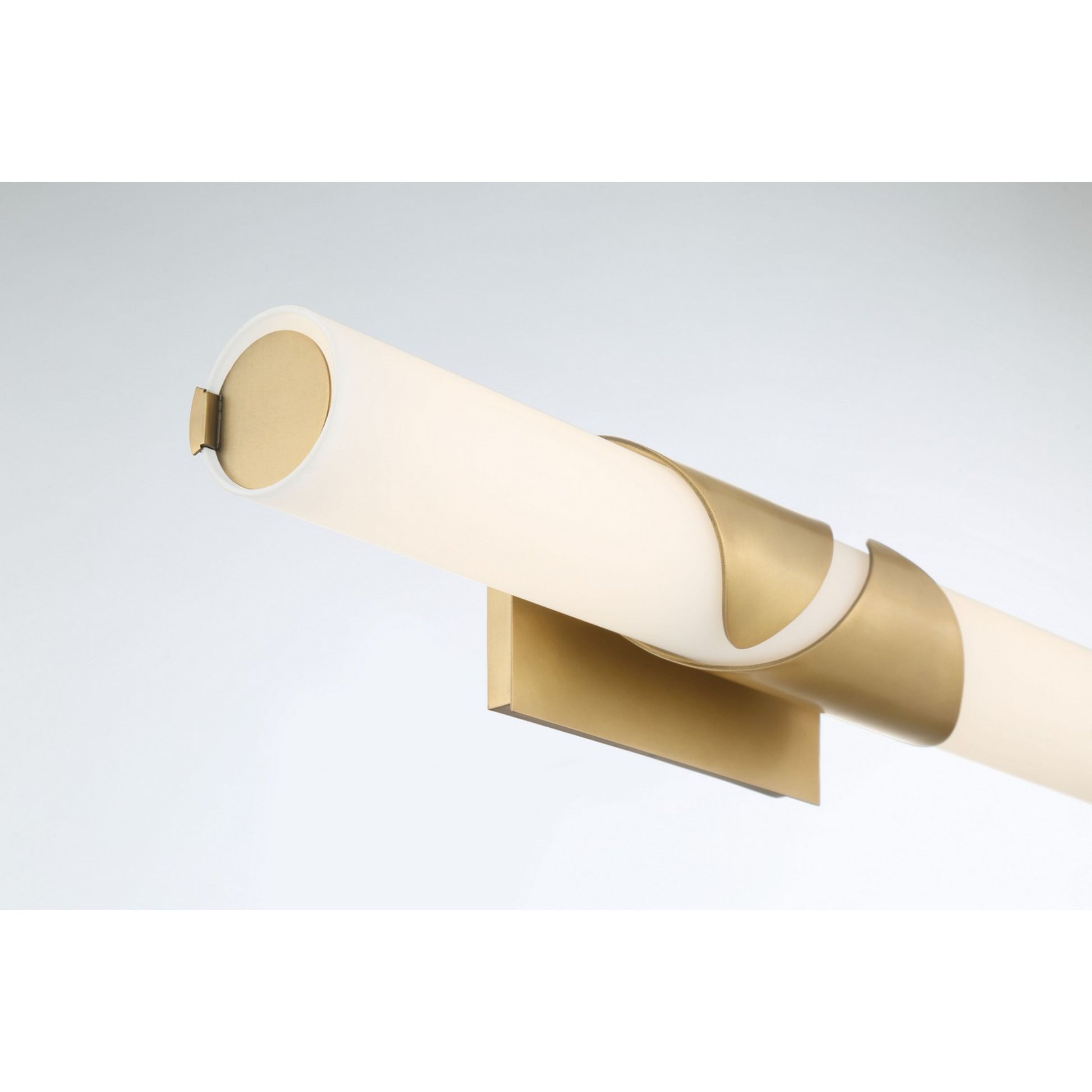 Grafton 24" LED Bathroom Vanity Light, Legacy Brass Finish - Bees Lighting
