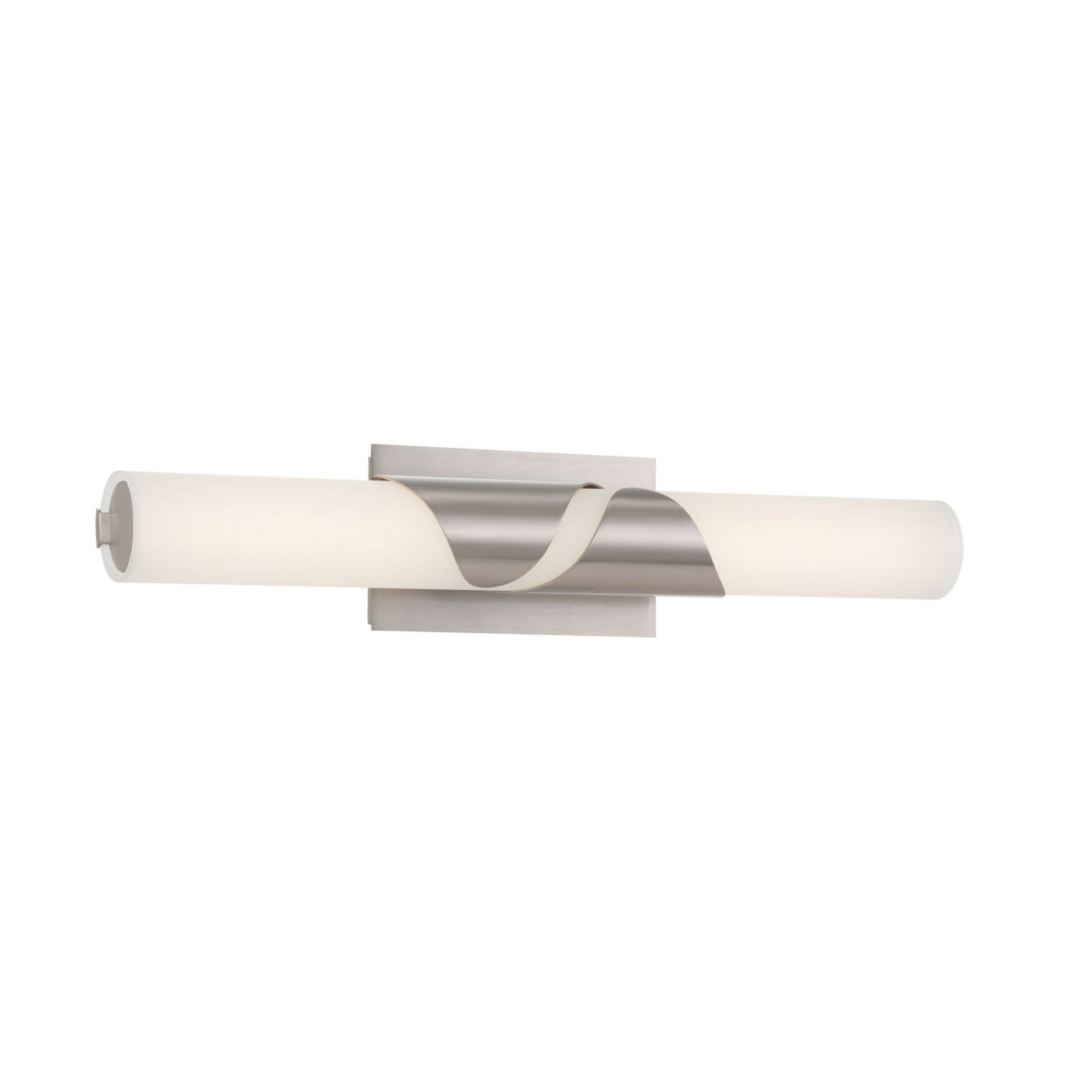 Grafton 24" LED Bathroom Vanity Light, Brushed Nickel Finish - Bees Lighting