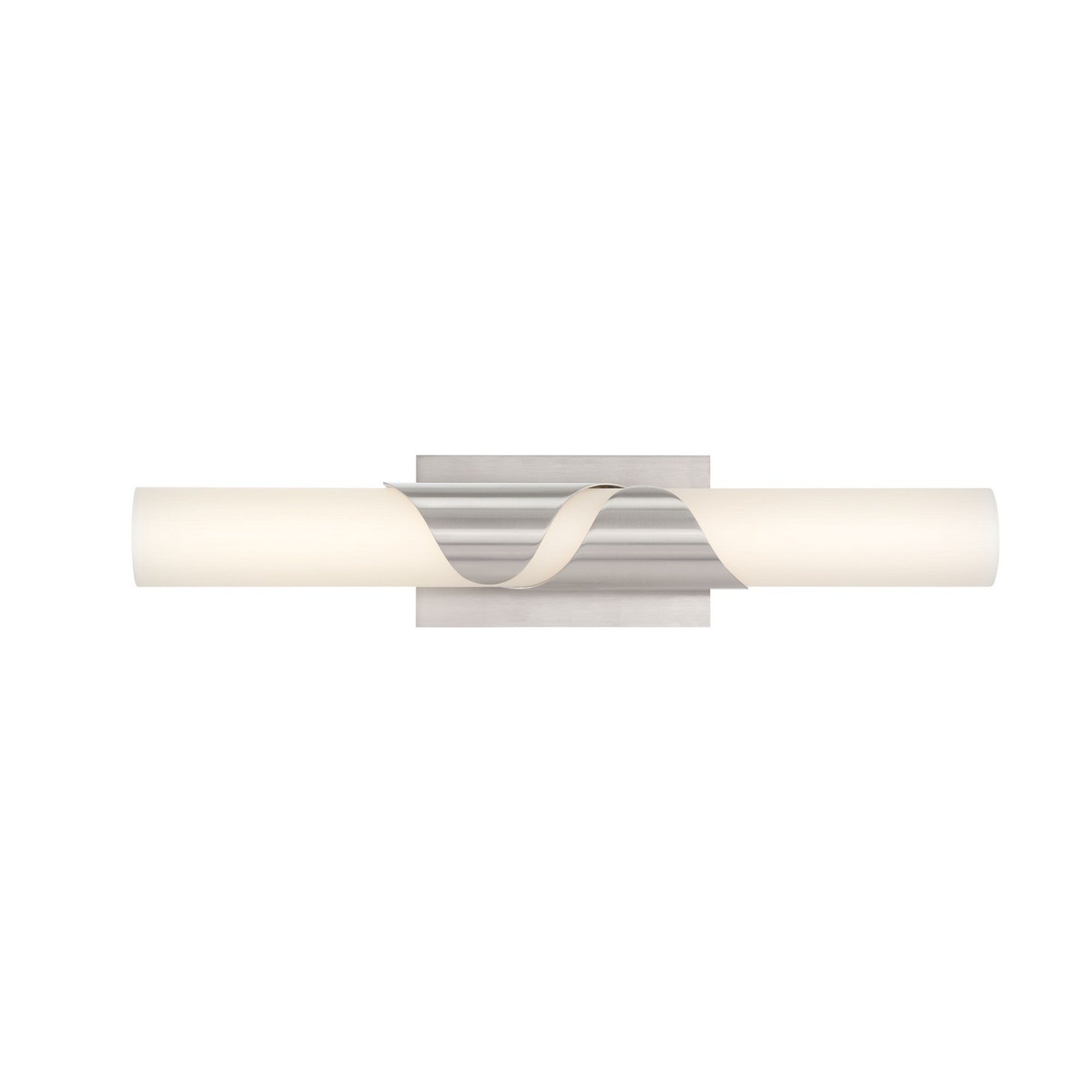 Grafton 24" LED Bathroom Vanity Light, Brushed Nickel Finish - Bees Lighting
