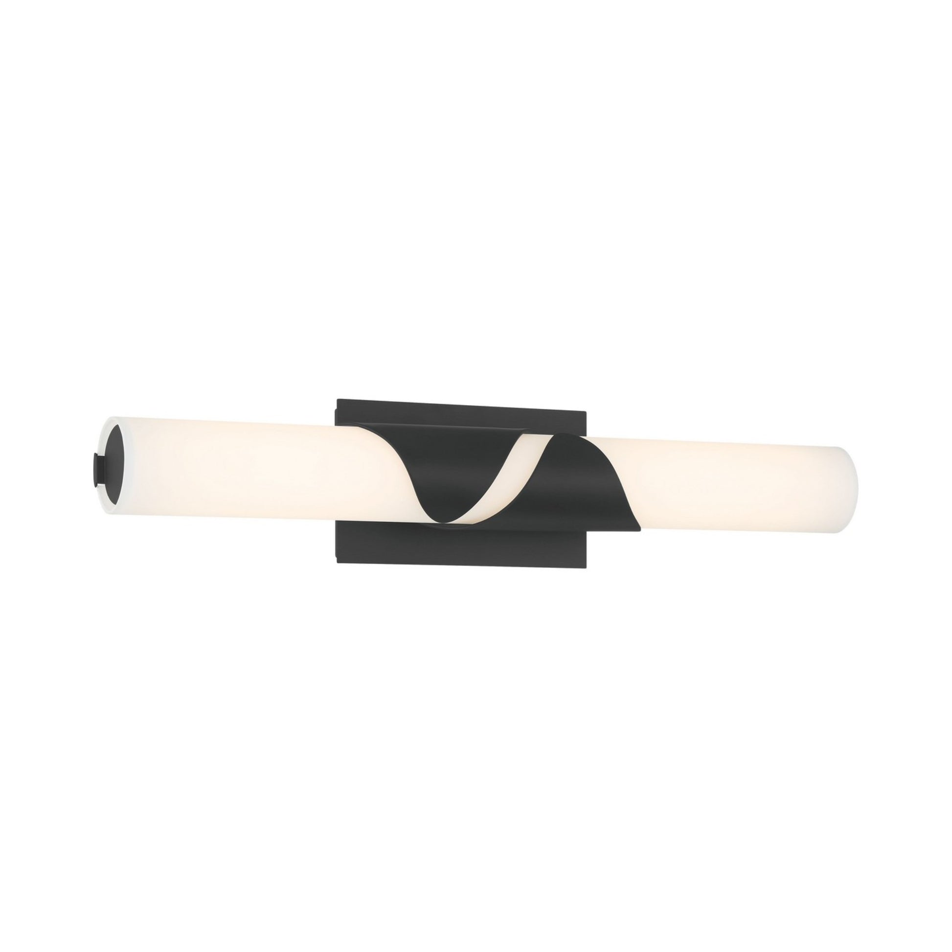 Grafton 24" LED Bathroom Vanity Light, Dark Matte Black Finish - Bees Lighting