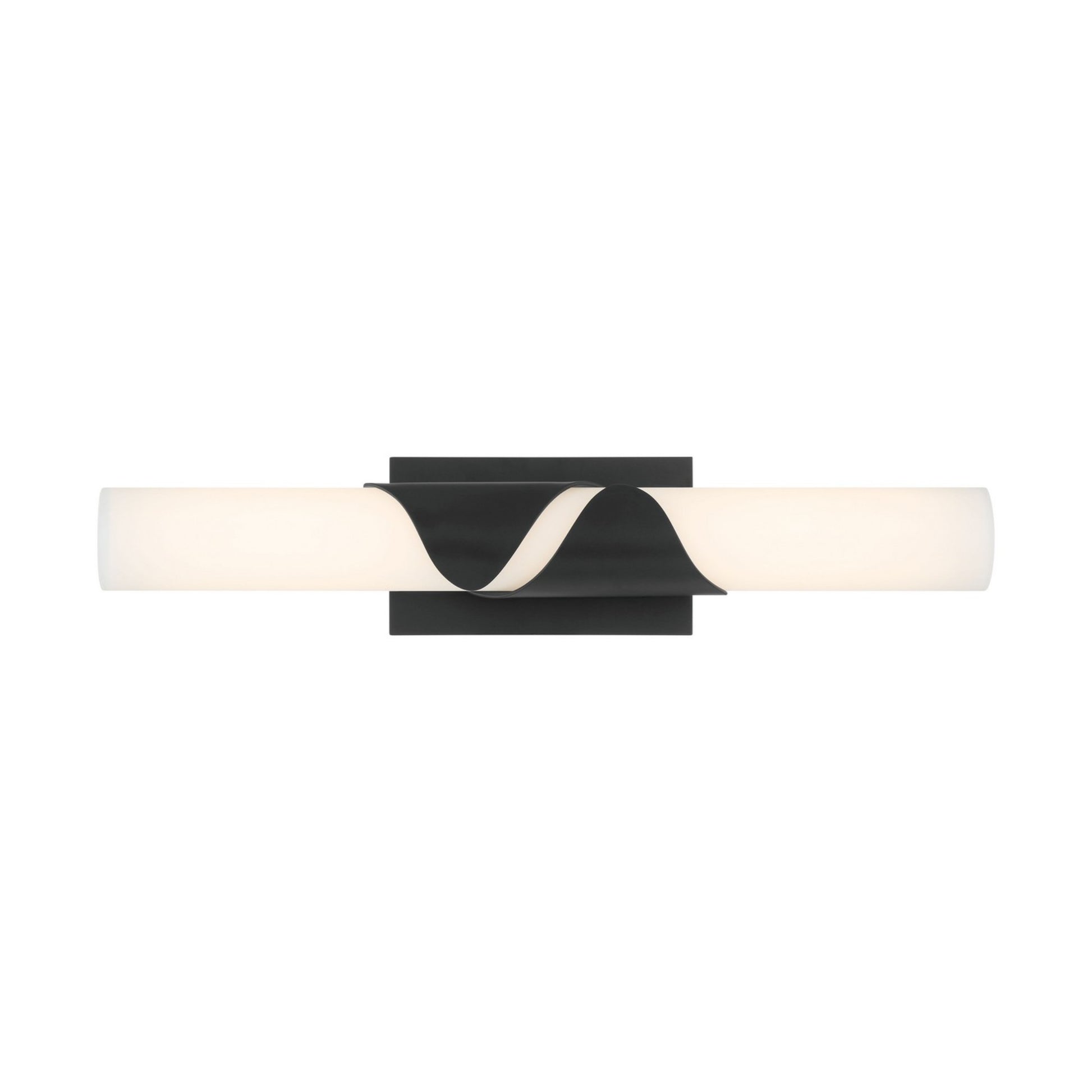 Grafton 24" LED Bathroom Vanity Light, Dark Matte Black Finish - Bees Lighting