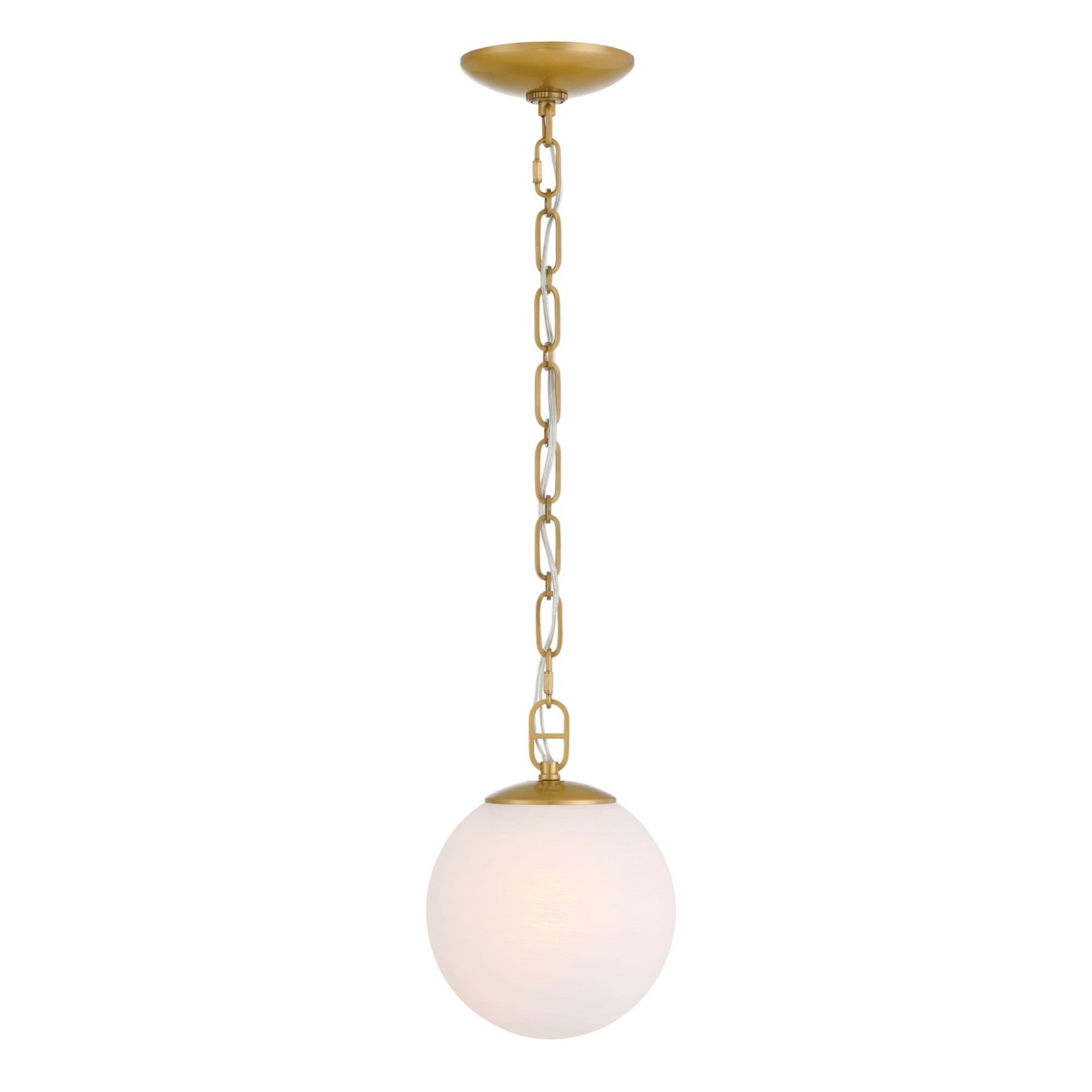 Marbelle 7" Pendant, Legacy Brass Finish - Bees Lighting