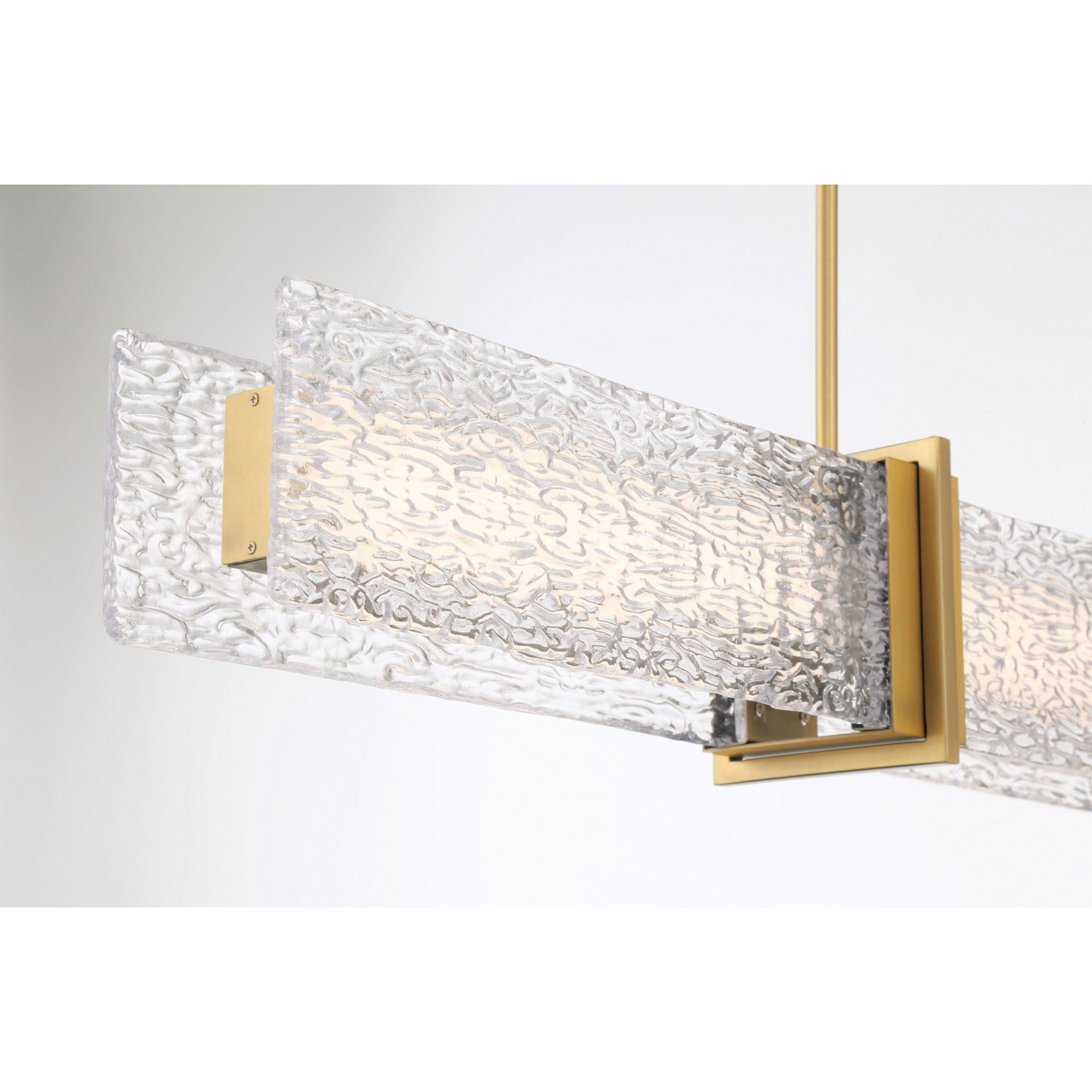 Lumina 52" LED Island Light, Legacy Brass Finish - Bees Lighting