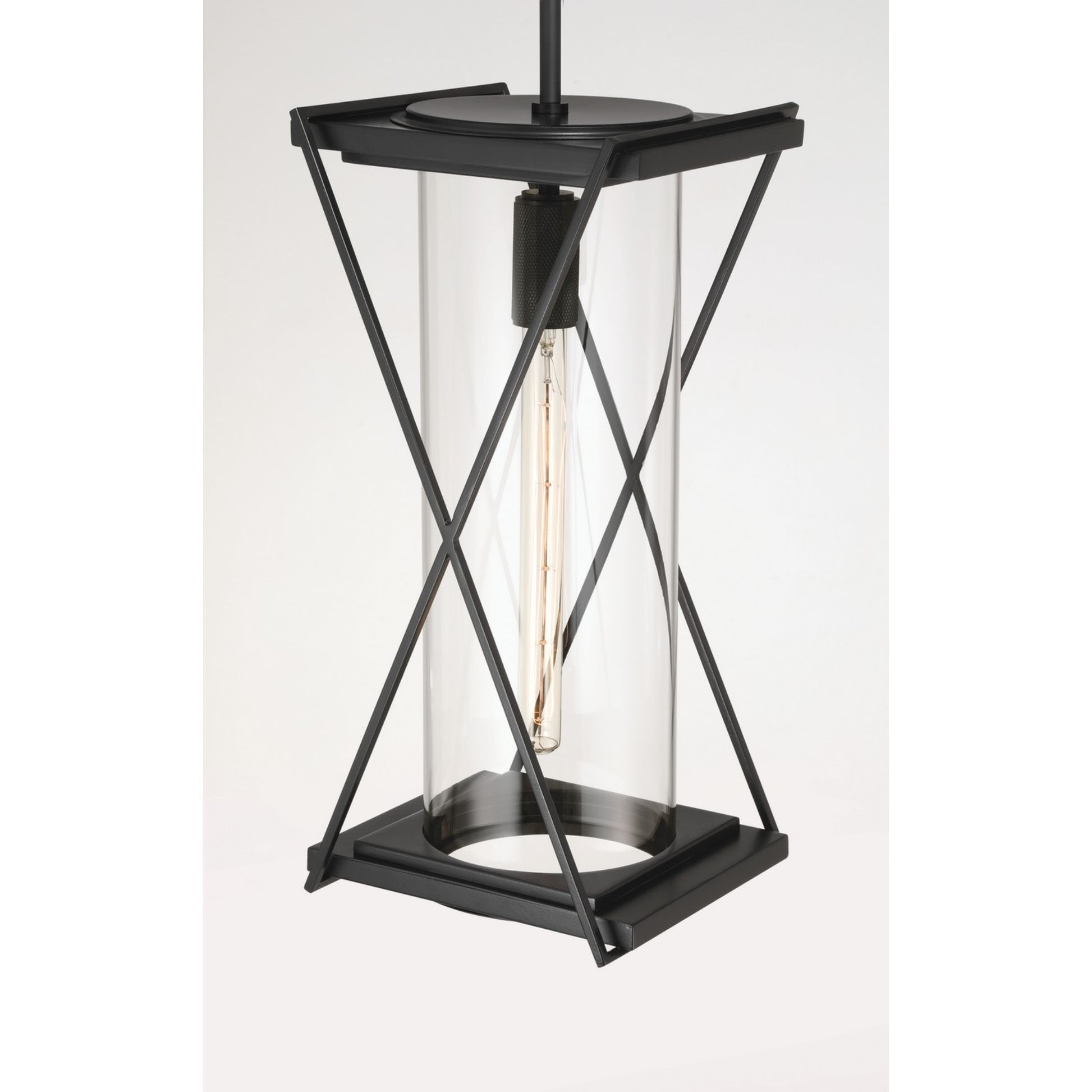 Rockhill 10" Outdoor Pendant, Dark Matte Black Finish - Bees Lighting