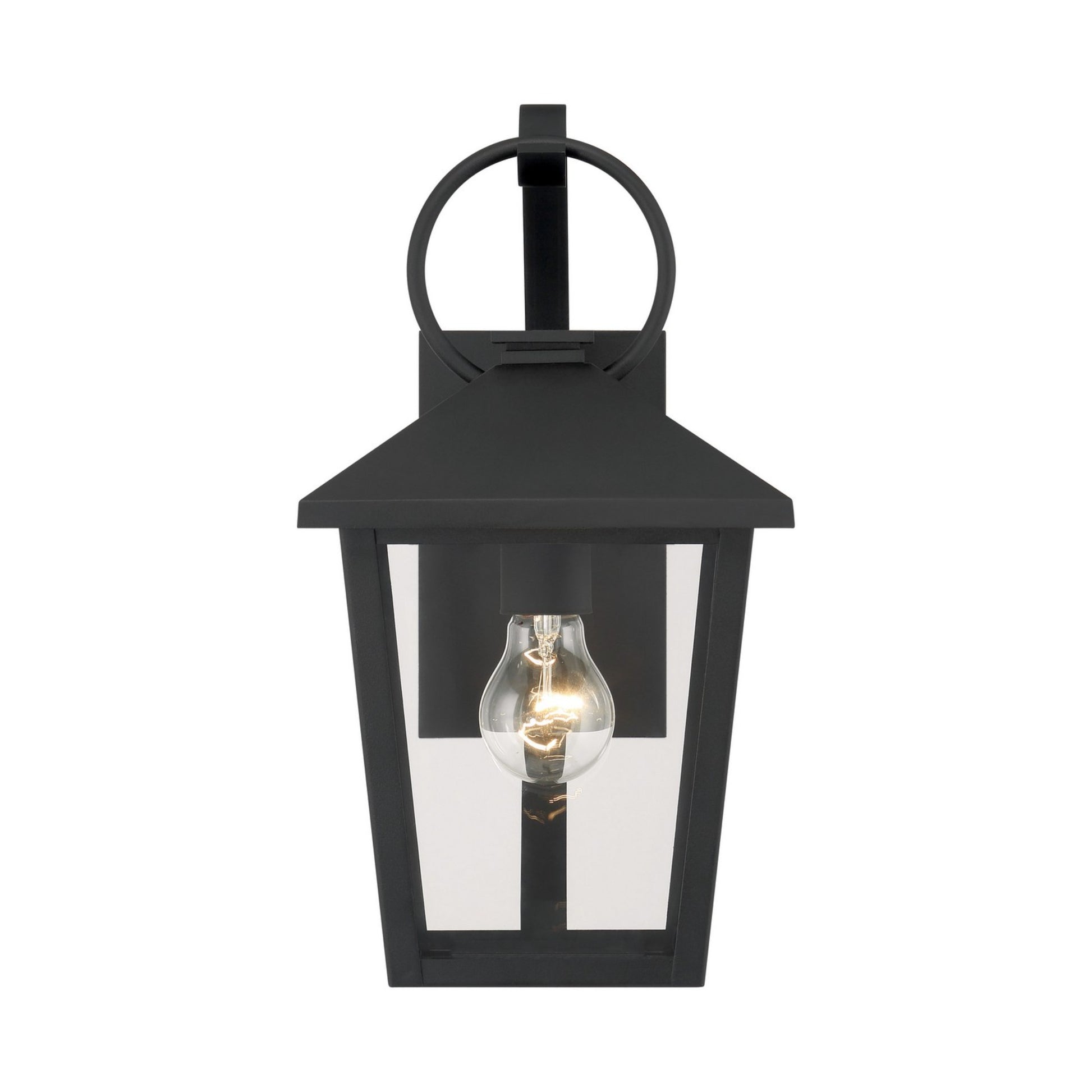 Parkside 15" Outdoor Wall Sconce, Sand Coal Finish - Bees Lighting