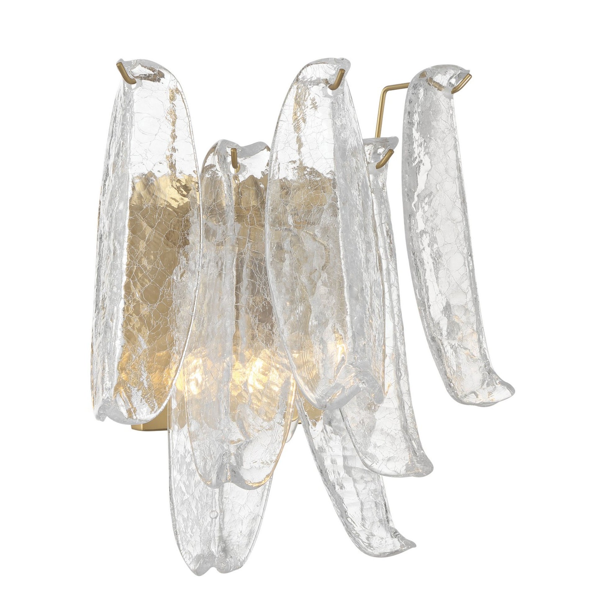 Regent 13" 2-Light Wall Sconce, Legacy Brass with White Glass Finish - Bees Lighting