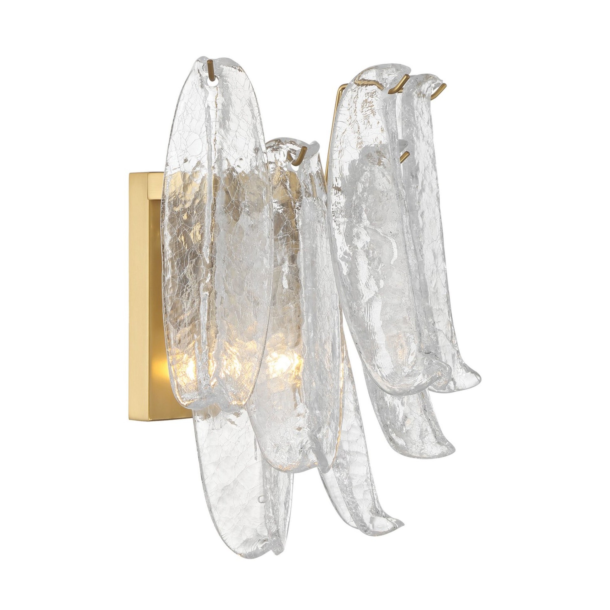 Regent 13" 2-Light Wall Sconce, Legacy Brass with White Glass Finish - Bees Lighting
